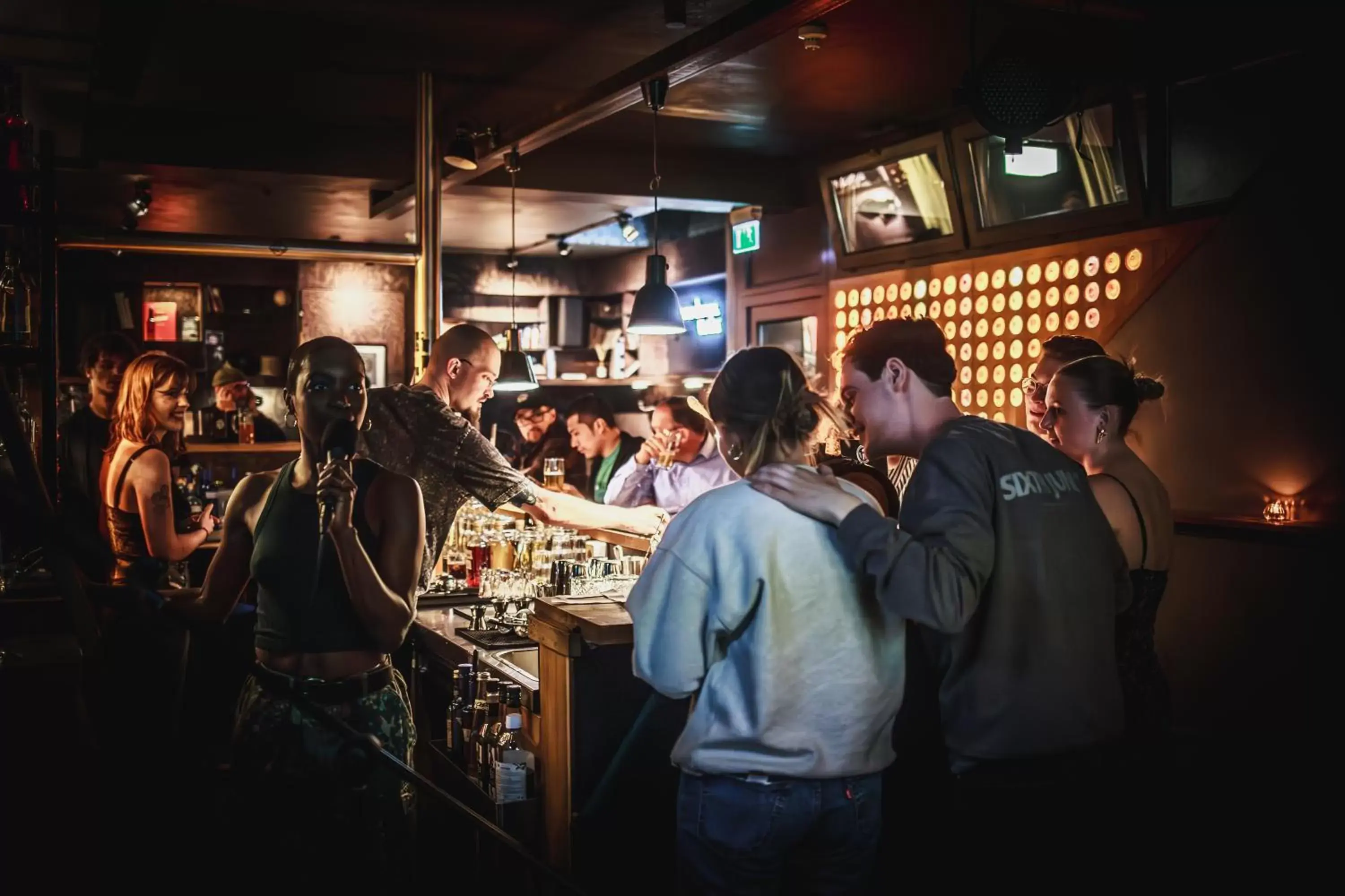 Lounge or bar in The Circus Hostel Lounge or bar in The Circus Hostel