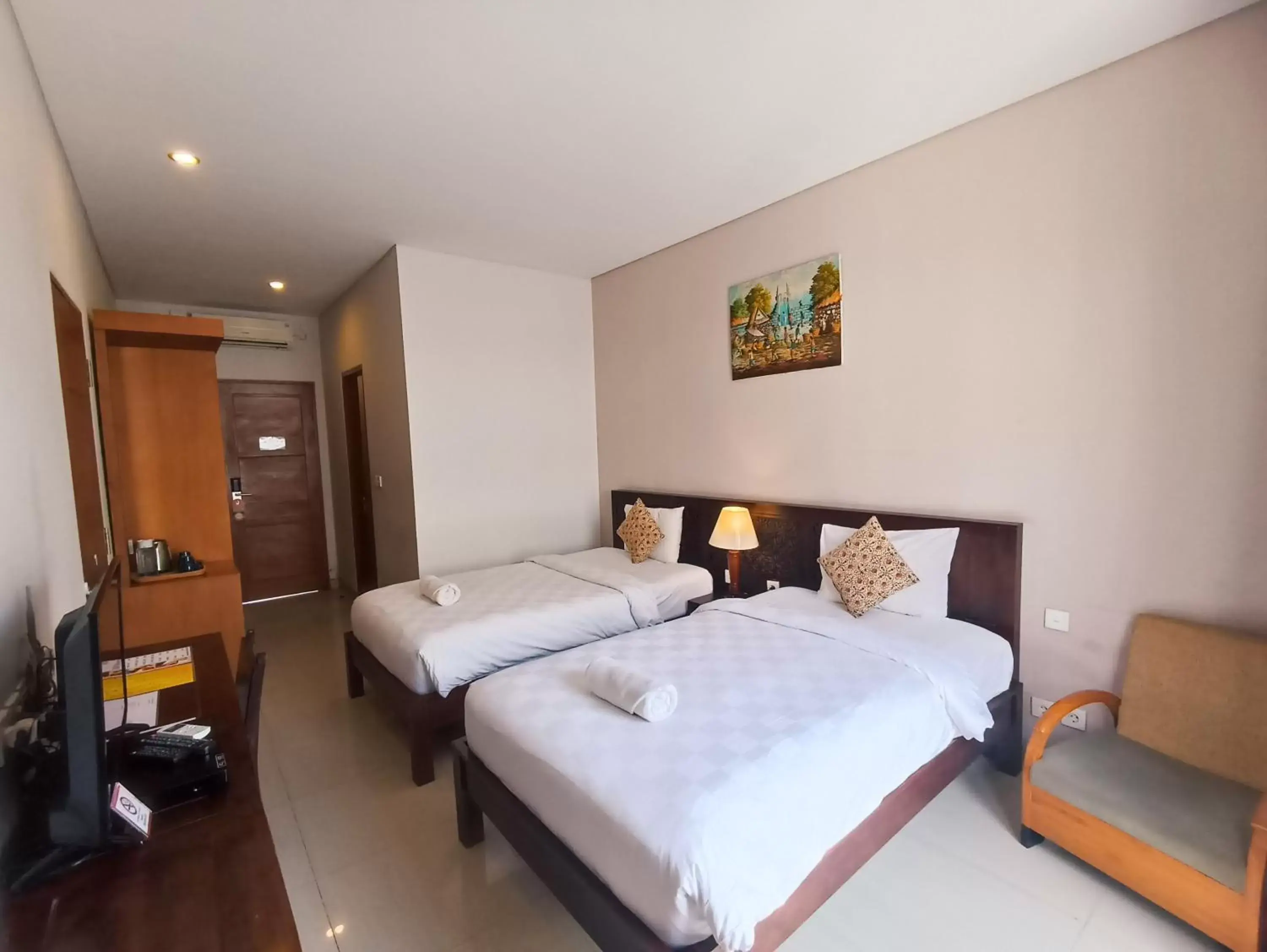 Bedroom, Bed in Abian Harmony Hotel