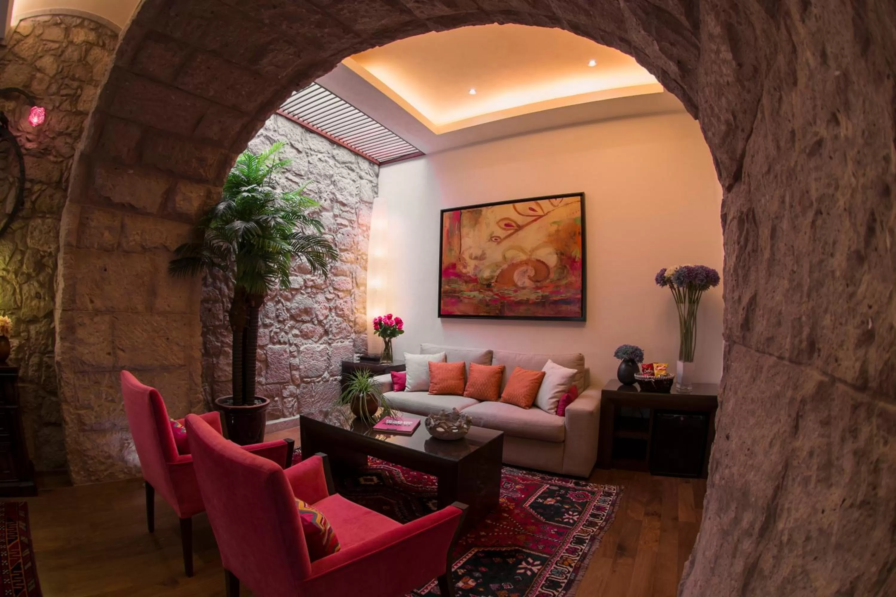 Living room in Hotel De La Soledad