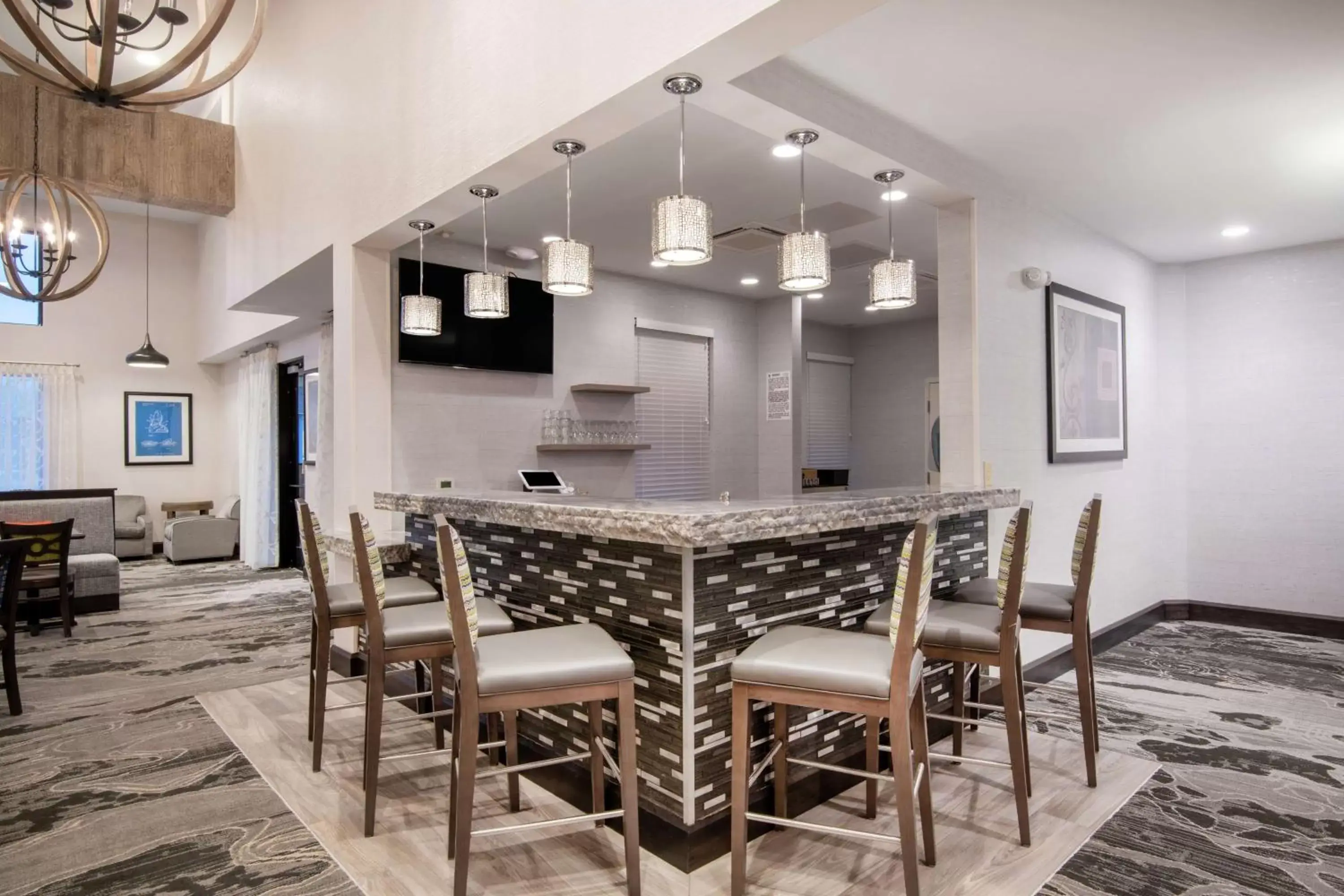 Lounge or bar, Dining Area in Homewood Suites By Hilton Steamboat Springs