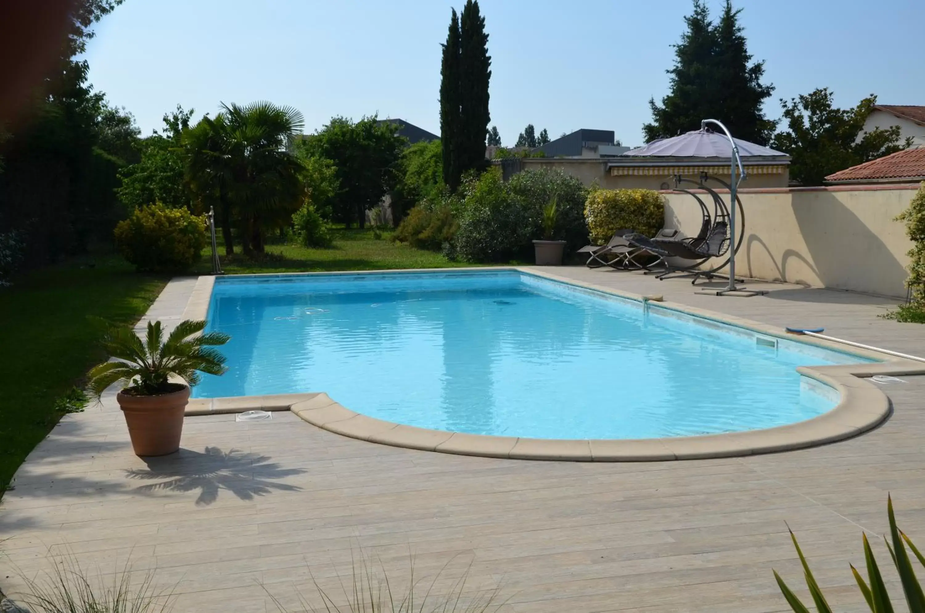 Pool view, Swimming Pool in Chambre D'hôtes Et Spa