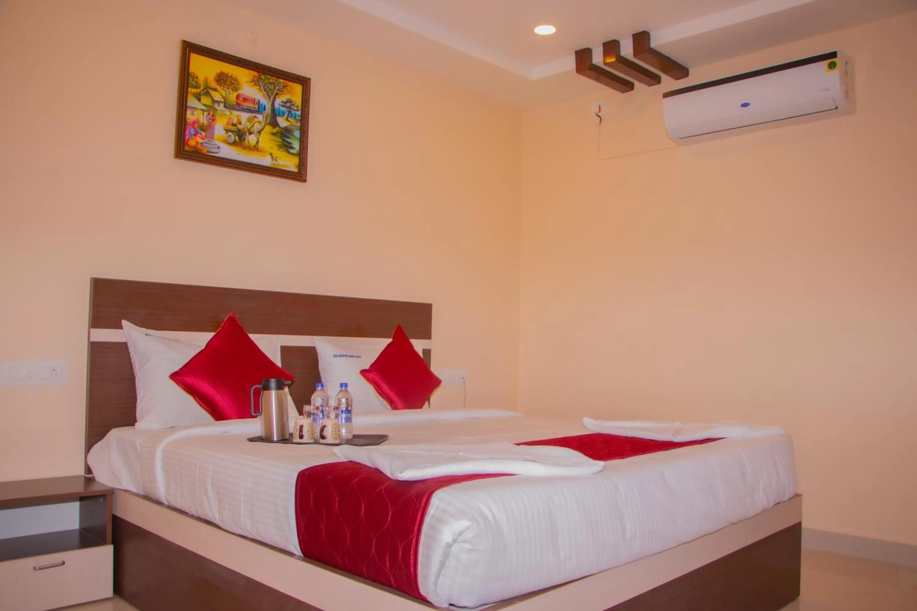 Bed in Hotel Mountview Comforts