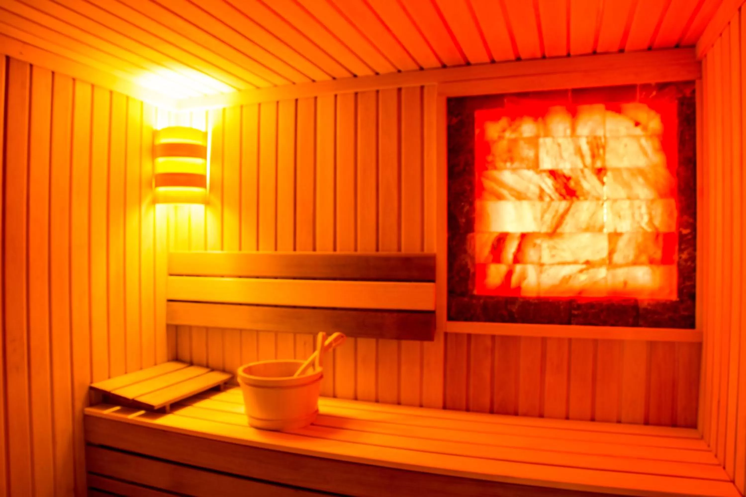 Sauna in Xenon Hotel & SPA