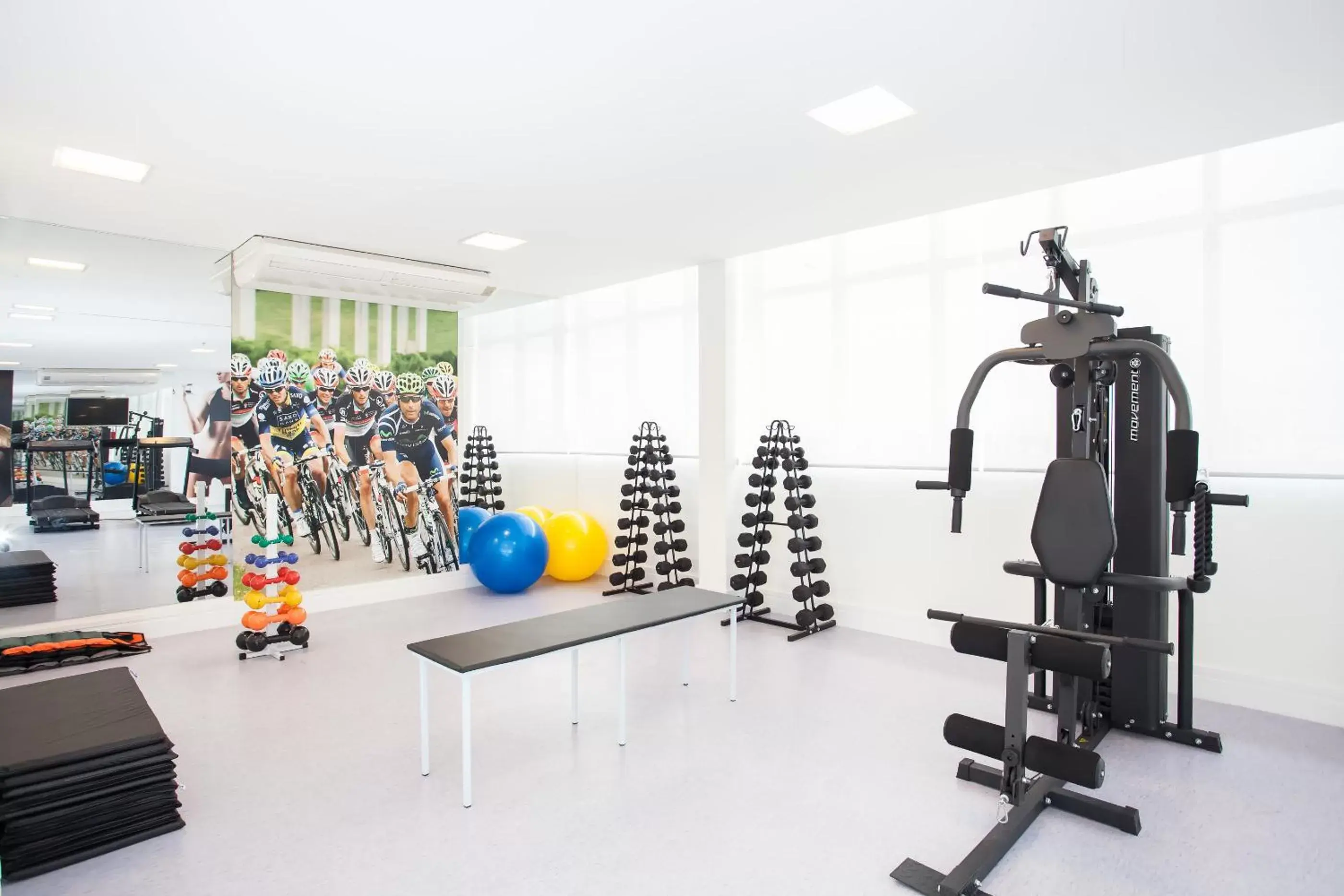 Fitness centre/facilities, Fitness Center/Facilities in Ramada Hotel & Suites Campos Pelinca