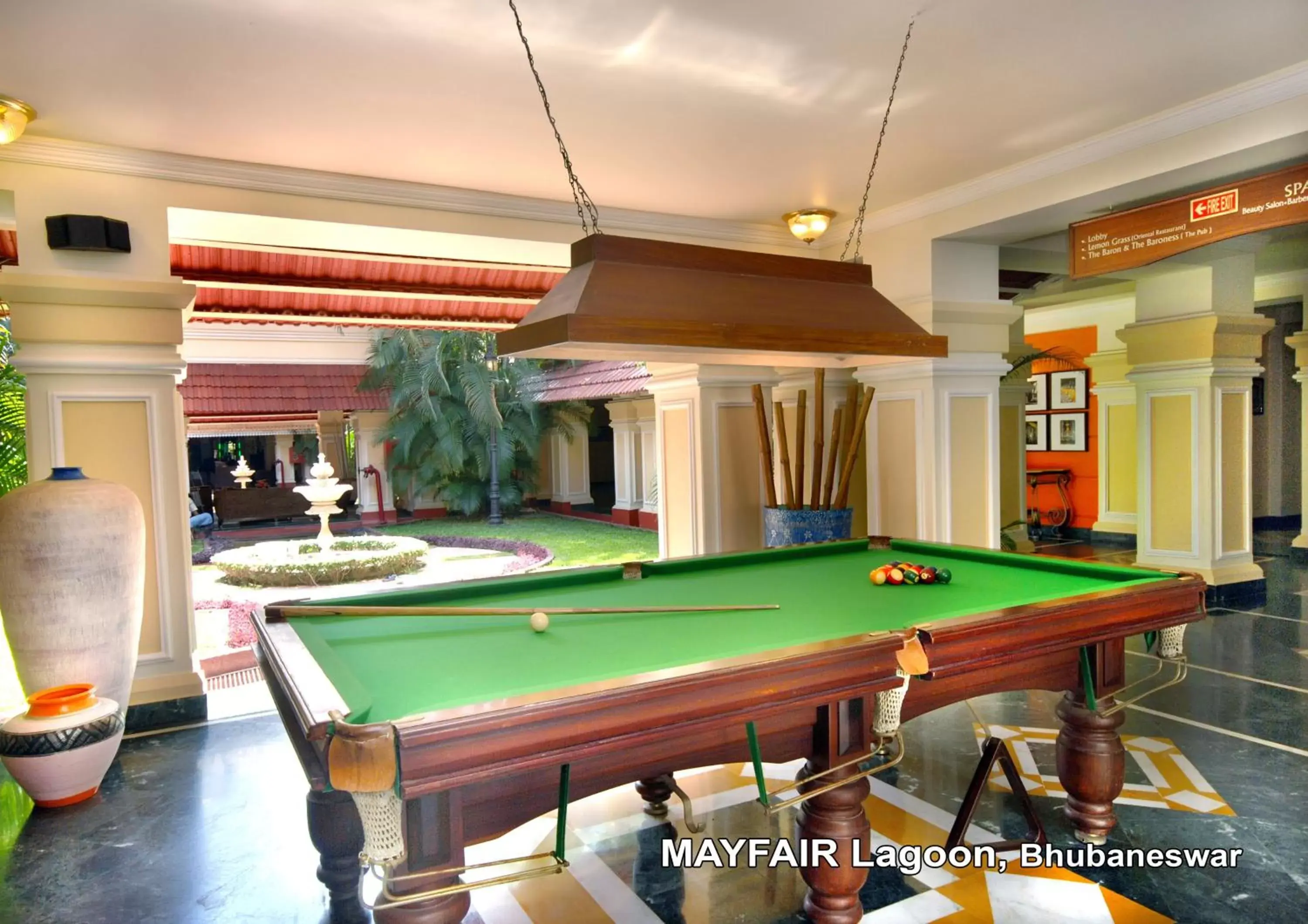 Billiard, Billiards in Mayfair Lagoon Hotel