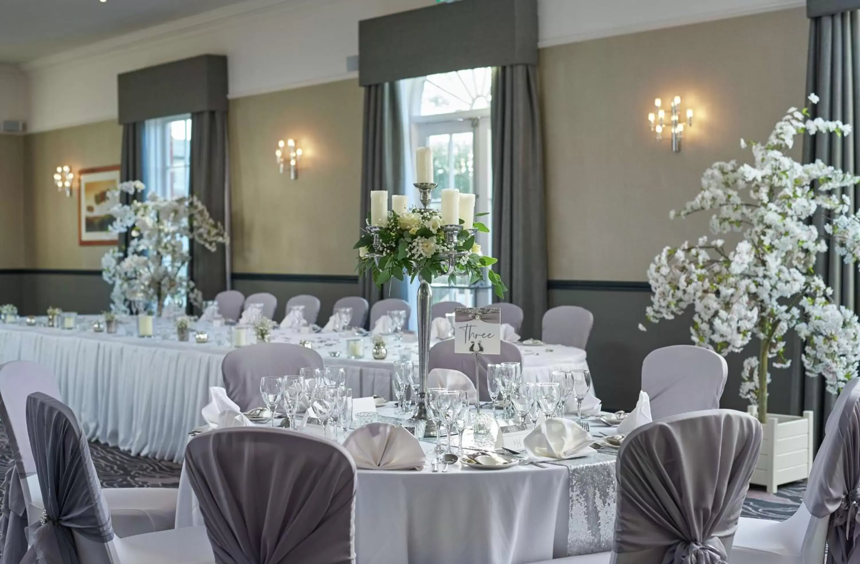 Meeting/conference room, Banquet Facilities in Hilton Puckrup Hall, Tewkesbury