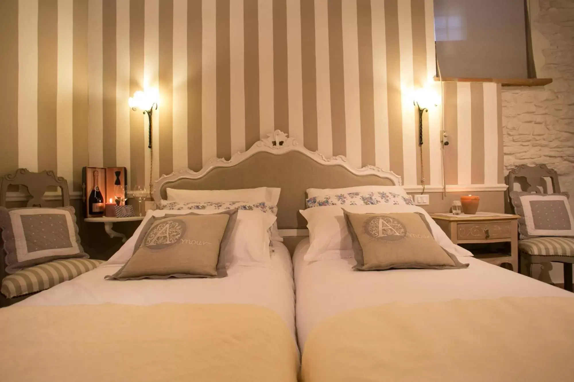 Bedroom, Bed in Suite San Michele