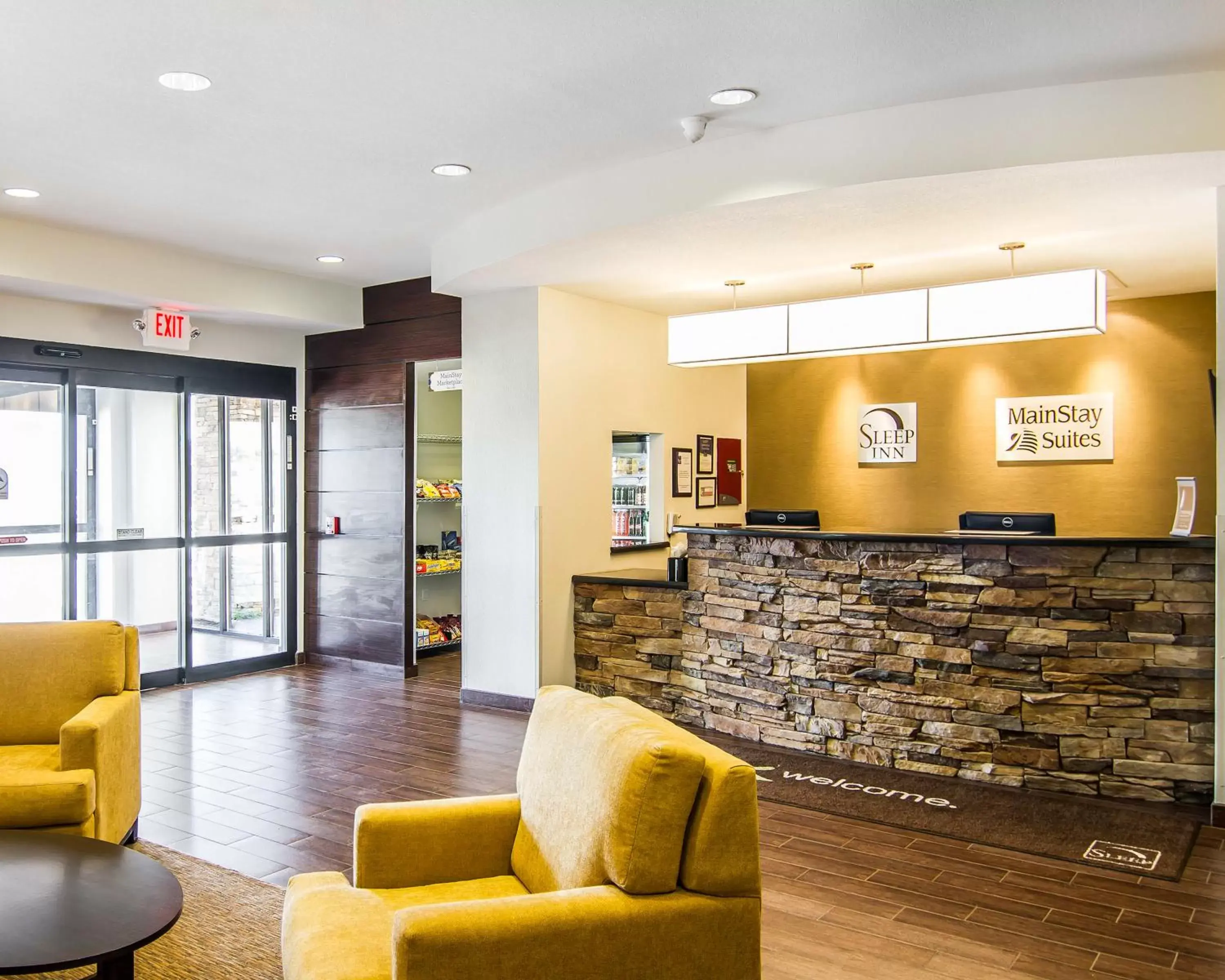 Lobby or reception in MainStay Suites Lufkin Lobby or reception in MainStay Suites Lufkin