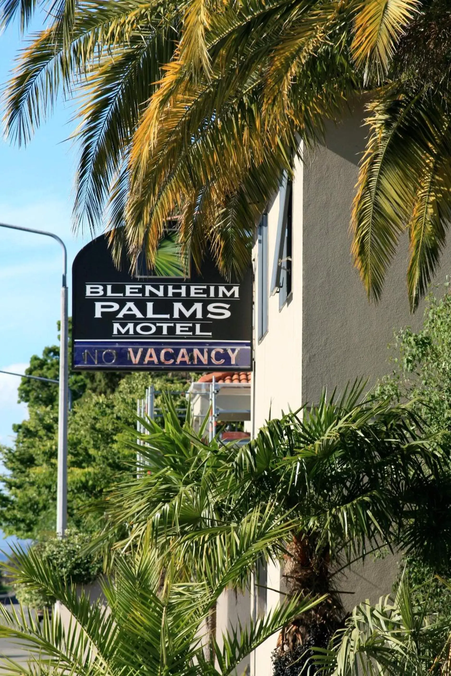 Property building in Blenheim Palms Motel