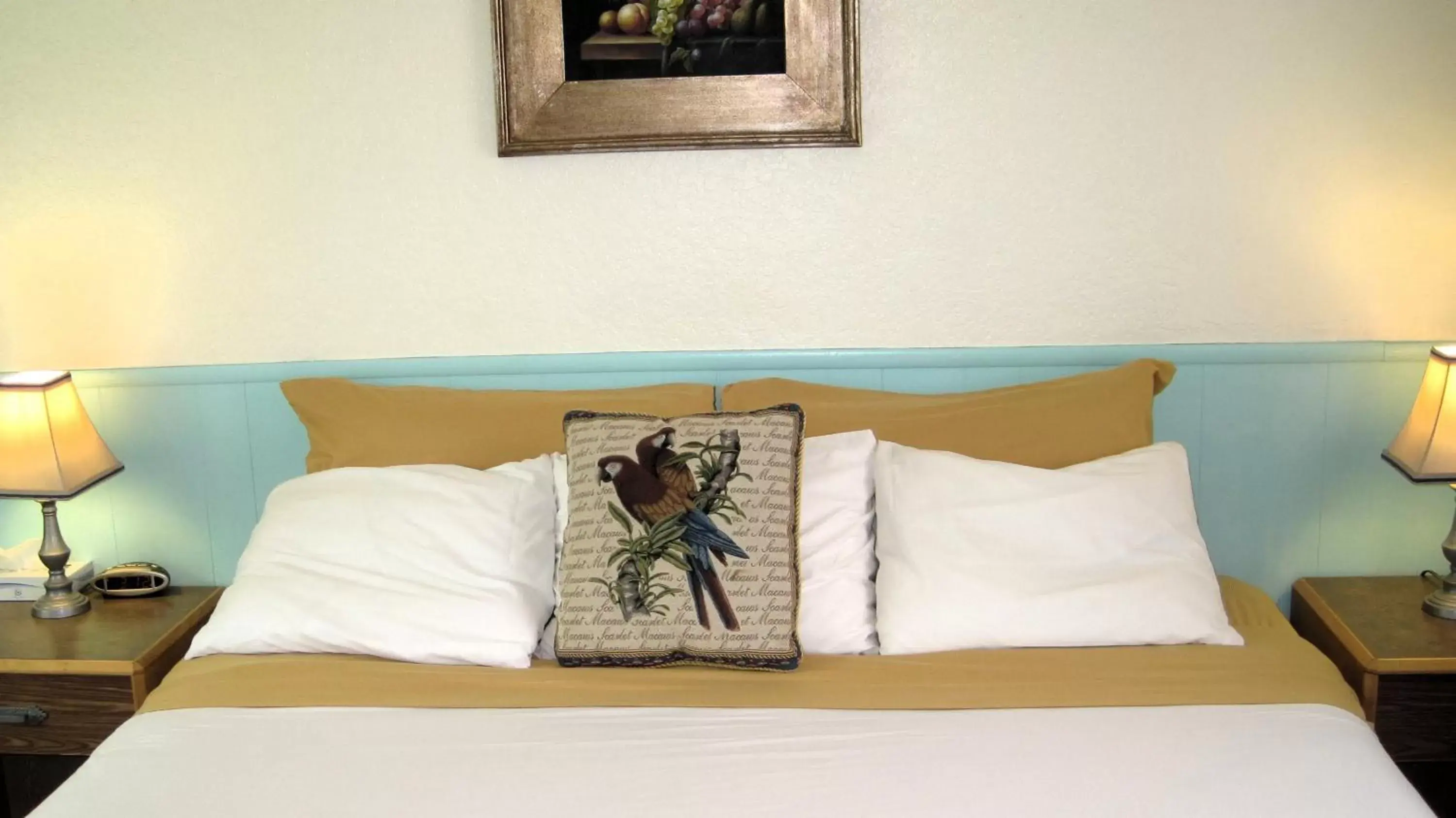 Bed in Rocket Inn