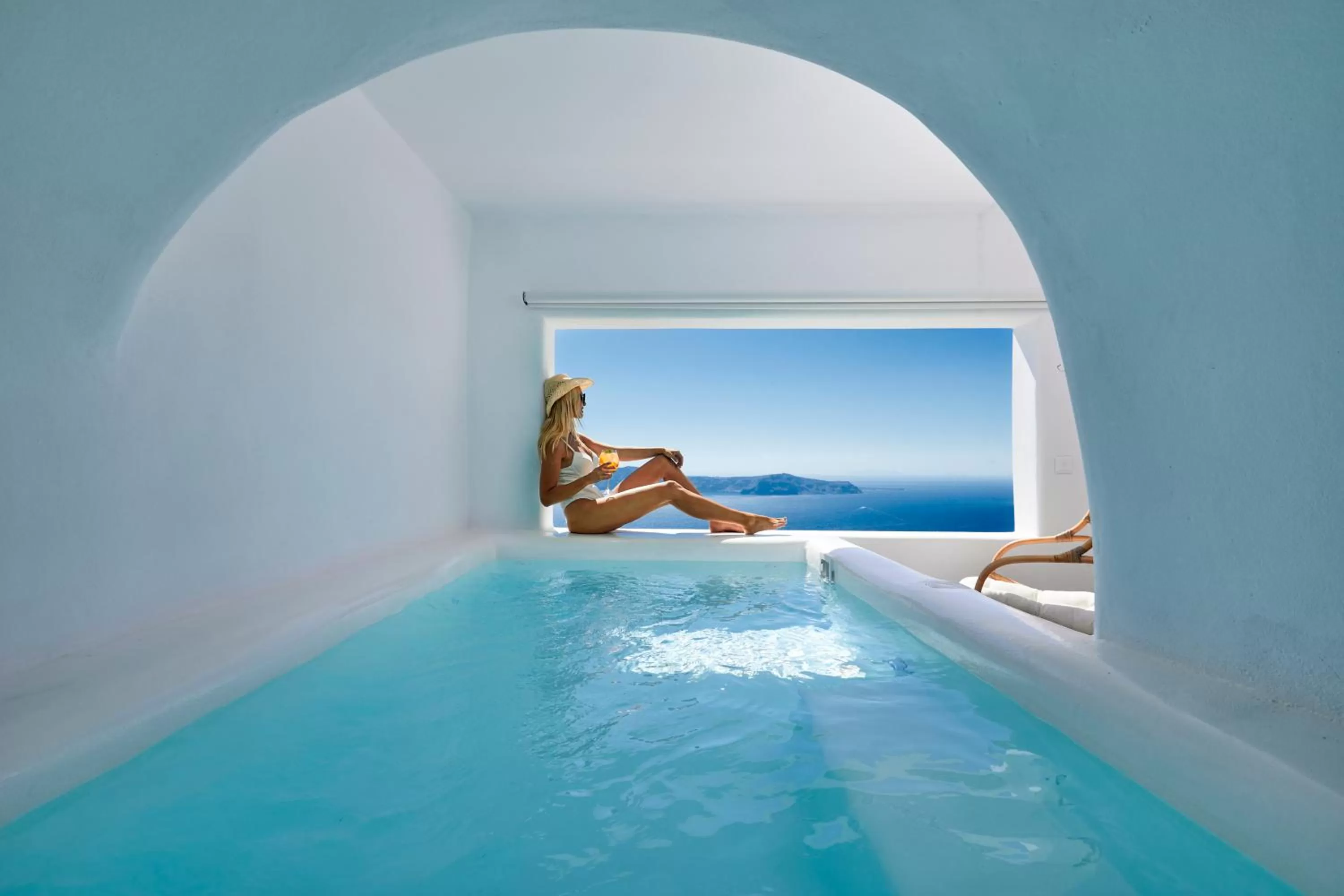 Pool view in U & ME SUITES