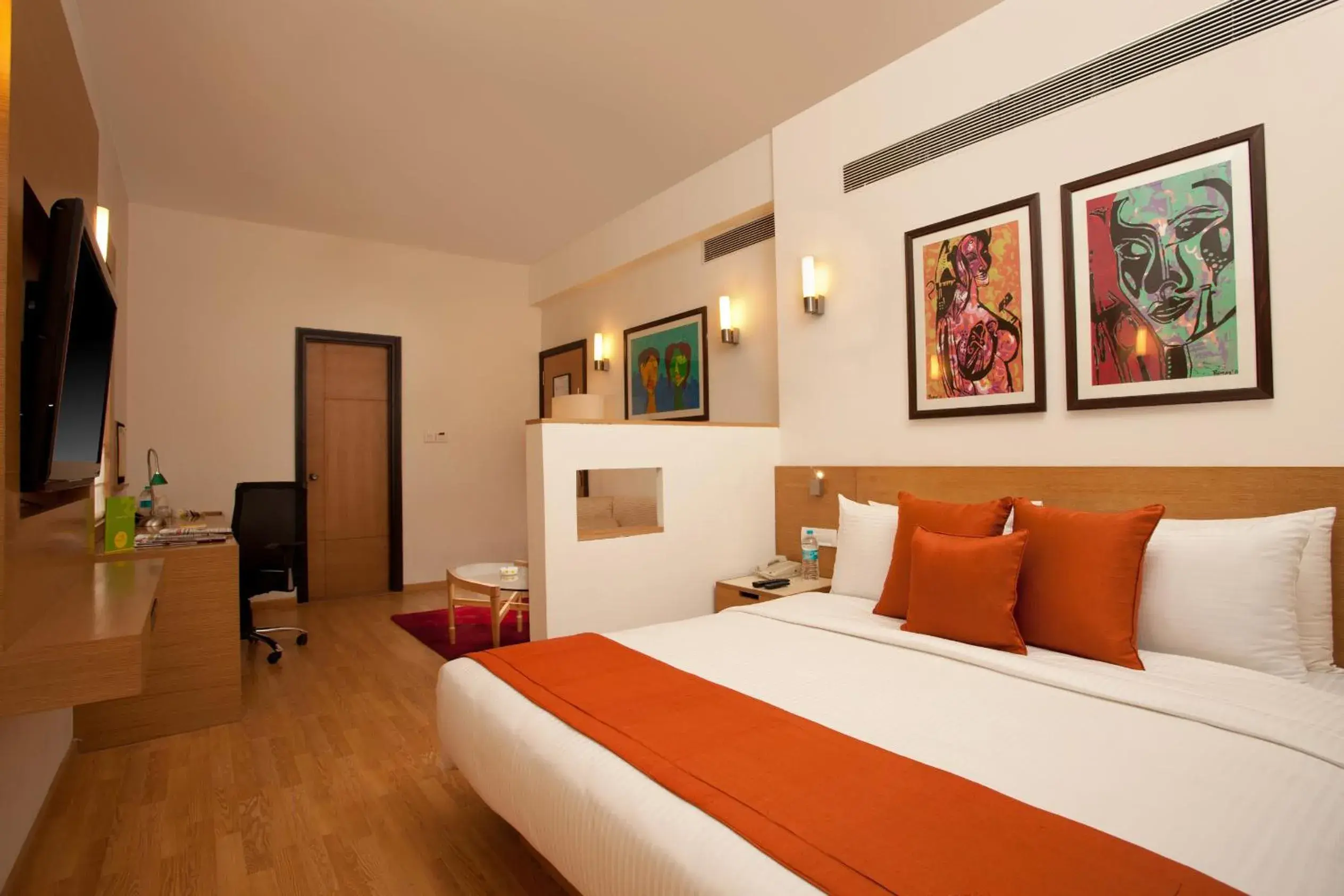 Bedroom in Lemon Tree Hotel, Udyog Vihar, Gurugram