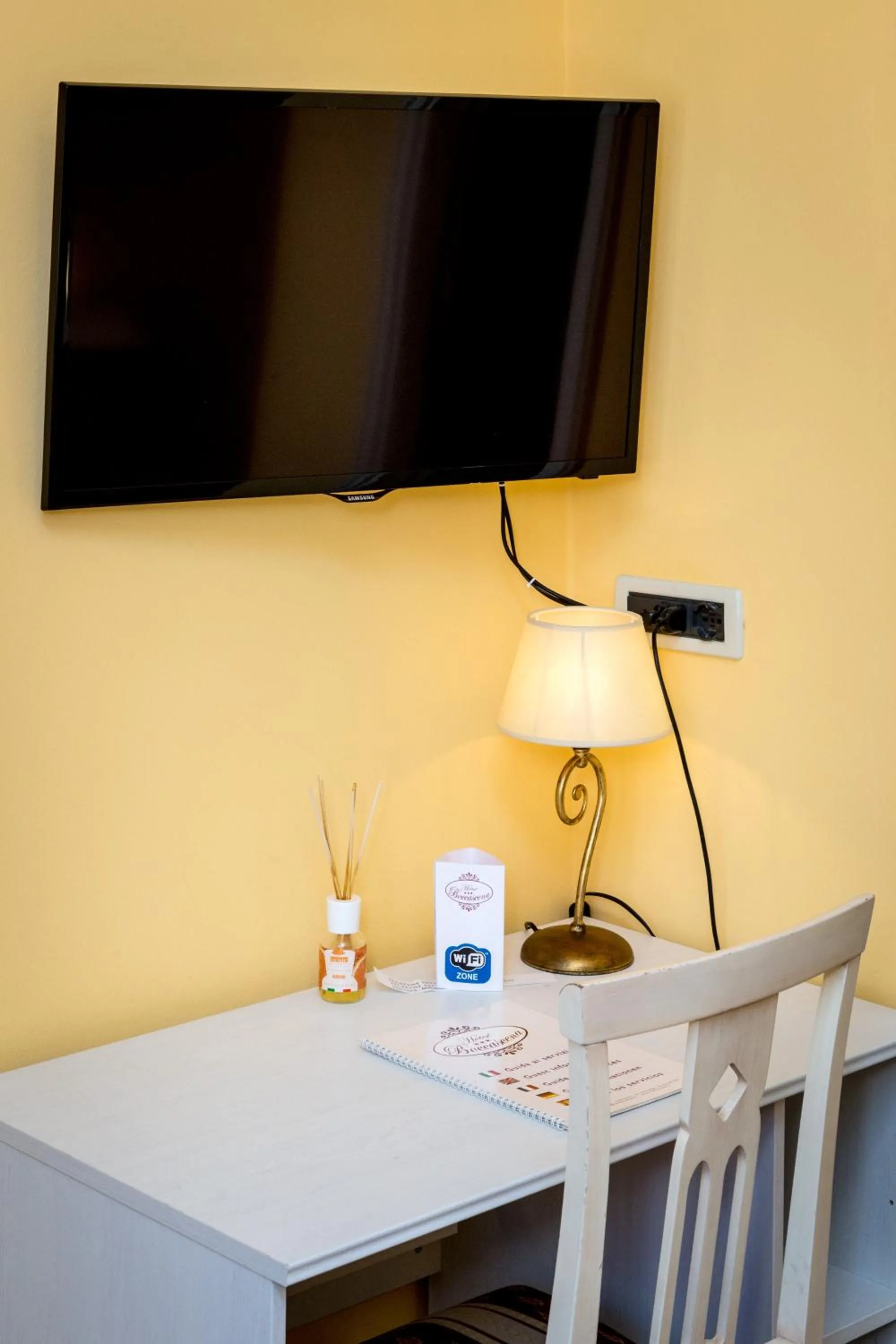 Decorative detail in Hotel Boccascena