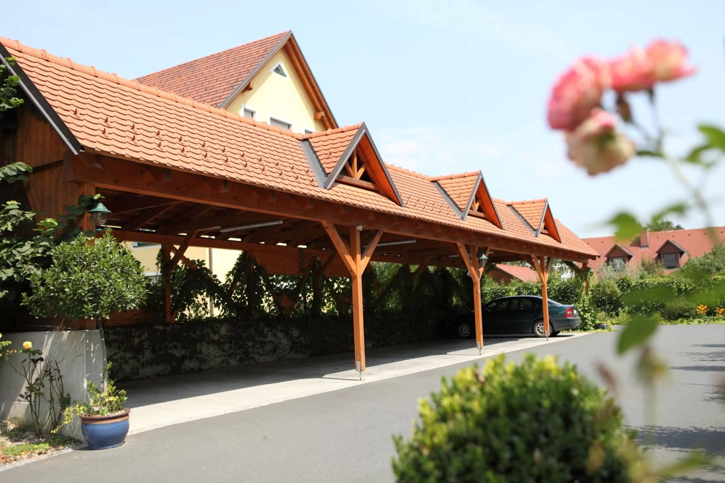 Balcony/Terrace in Hotel Garni Pölzl