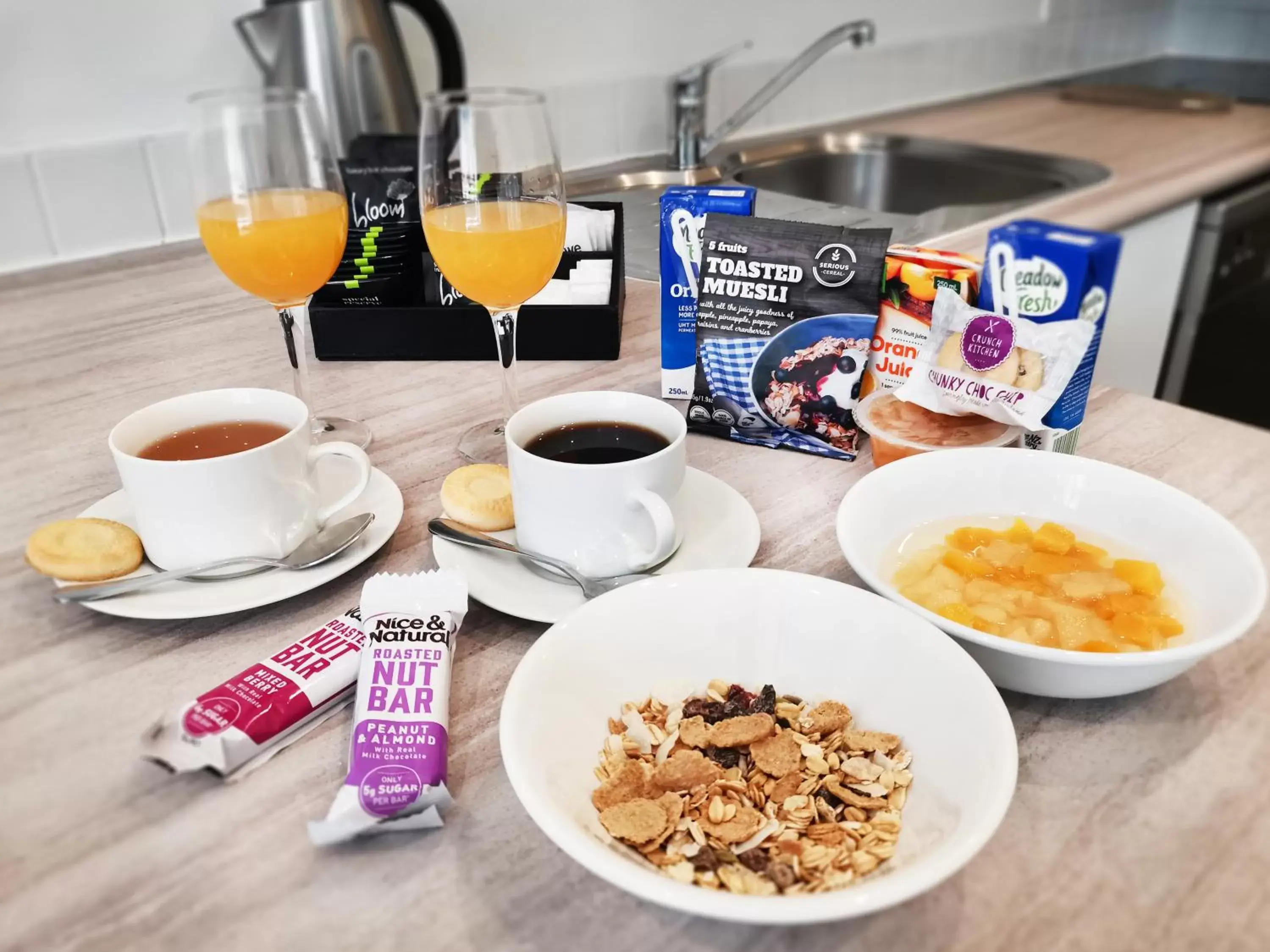 Breakfast in Quest on Eden Serviced Apartments
