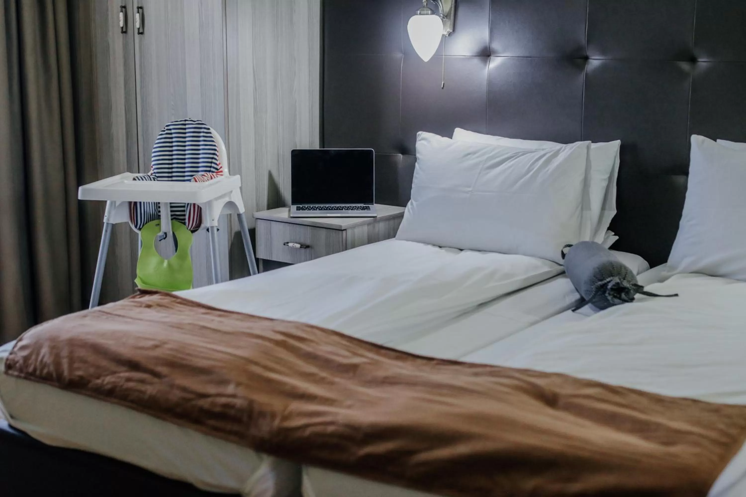 Bed in Hotel Fontana