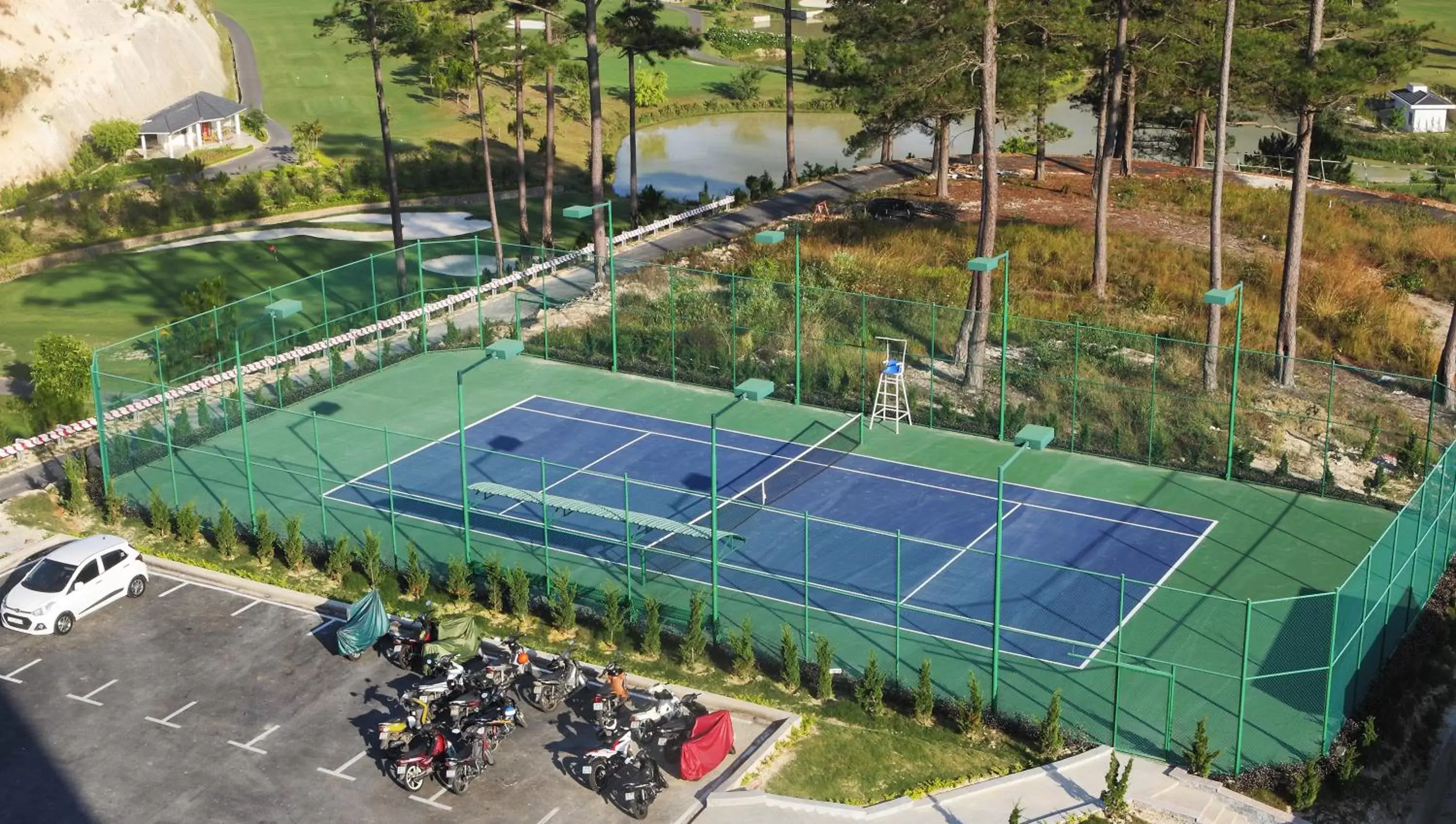 Tennis court, Other Activities in Swiss-Belresort Tuyen Lam