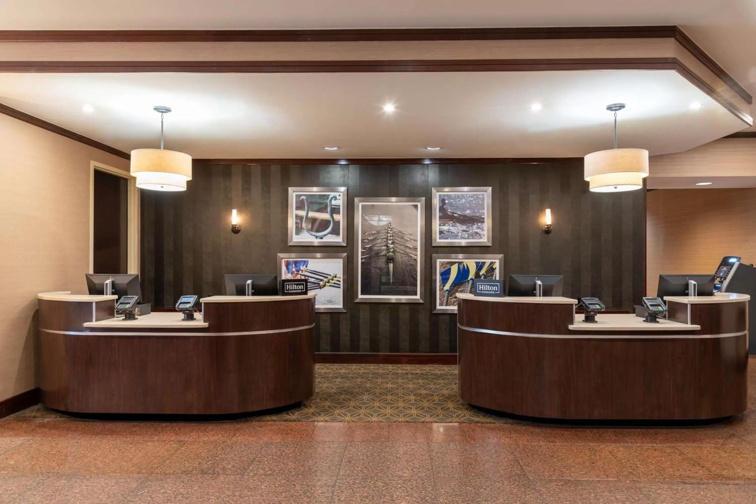 Lobby or reception in DoubleTree Suites by Hilton Hotel Columbus Downtown
