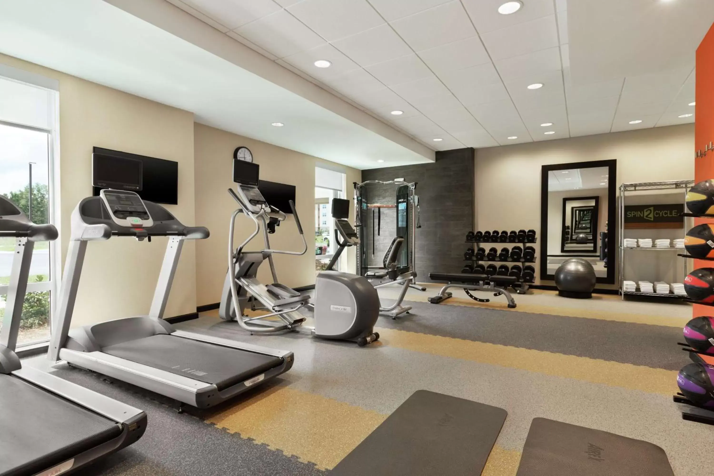 Fitness centre/facilities, Fitness Center/Facilities in Home2 Suites By Hilton Savannah Airport