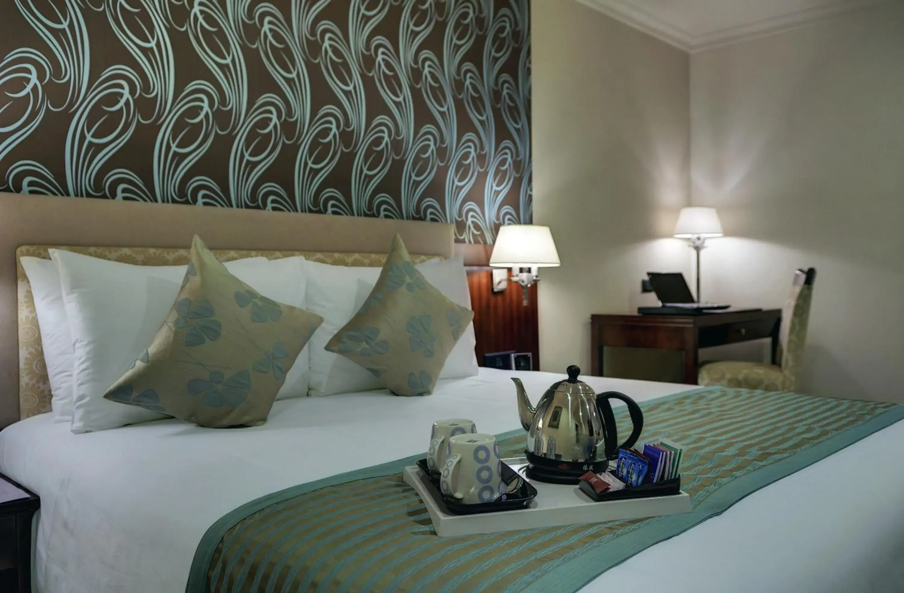 Bedroom, Bed in Royalton Hyderabad Abids