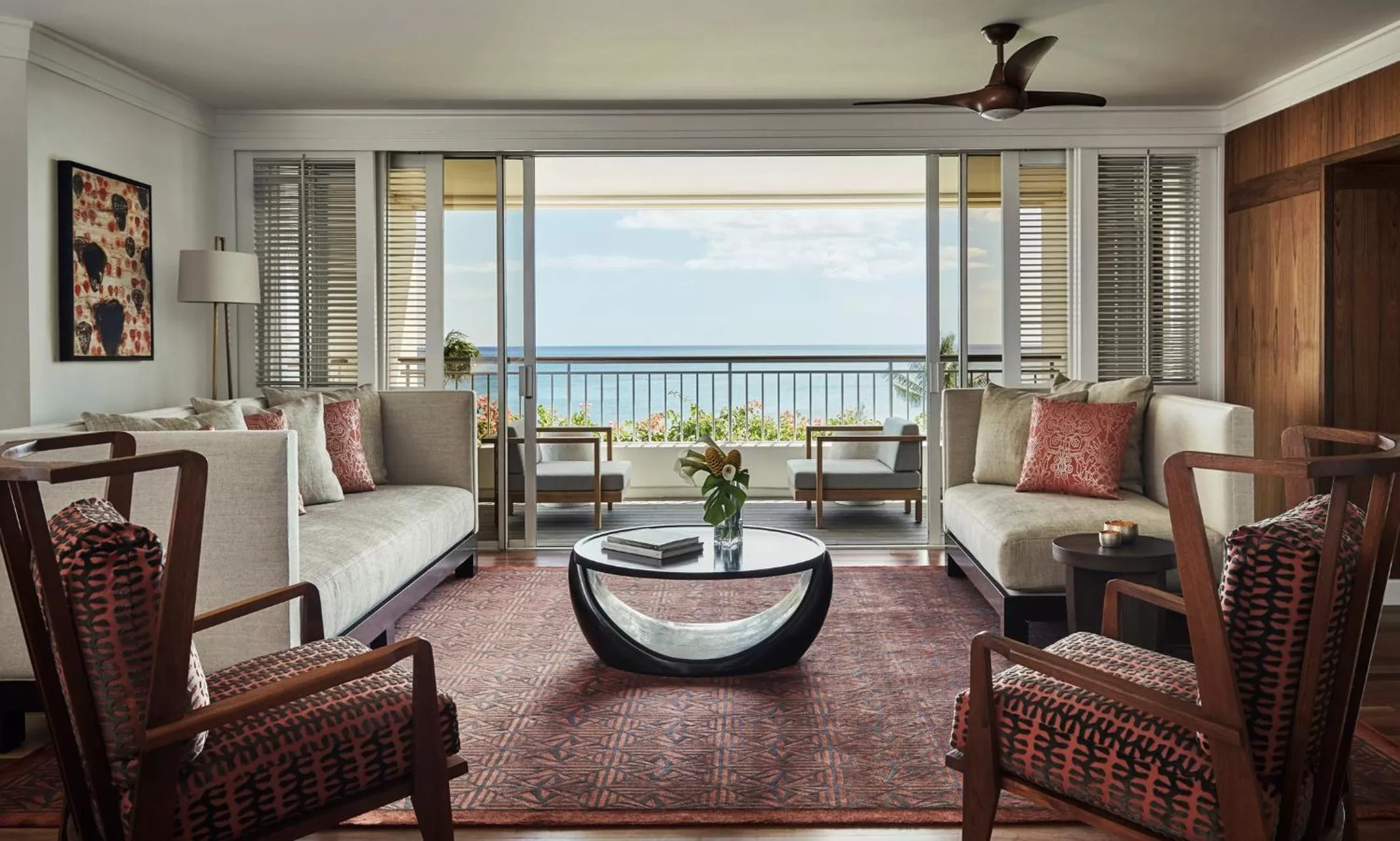 Living room in Four Seasons Resort Oahu at Ko Olina
