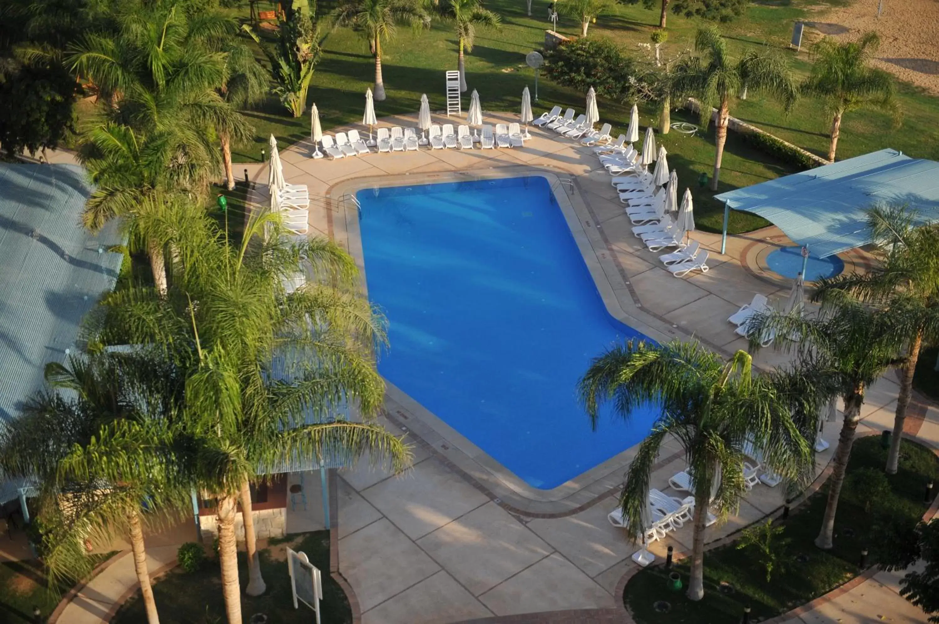 Pool View in Mercure Ismailia Forsan Island