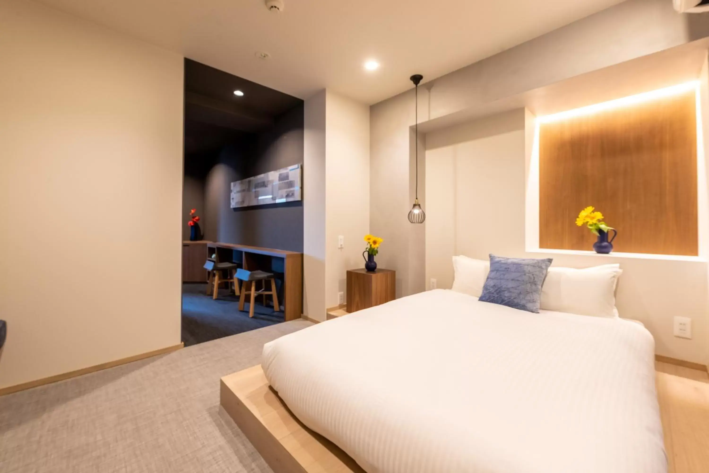 Photo of the whole room, Bed in Wayfarer Kyoto Shijo