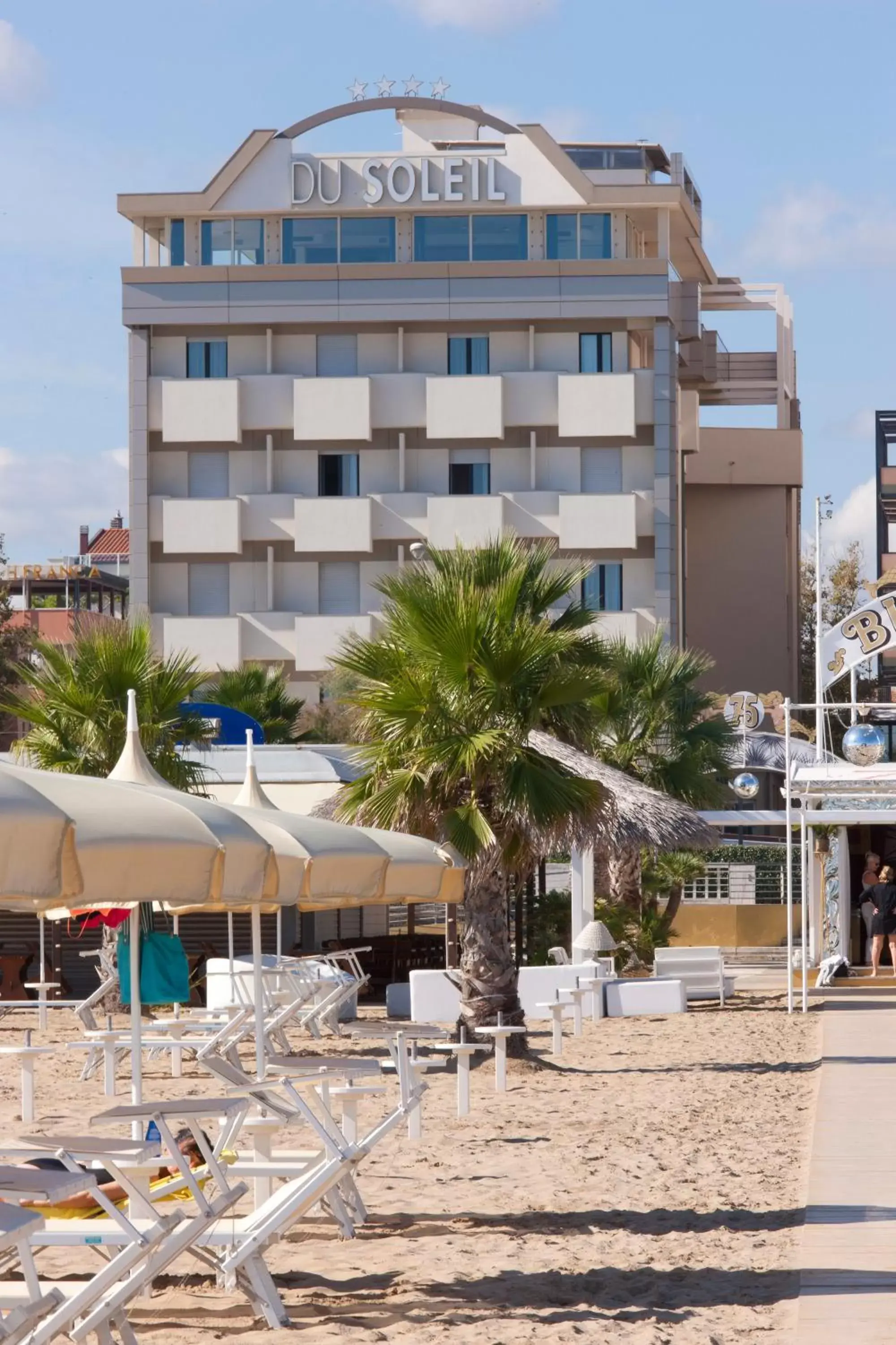 Beach, Property Building in Hotel Du Soleil