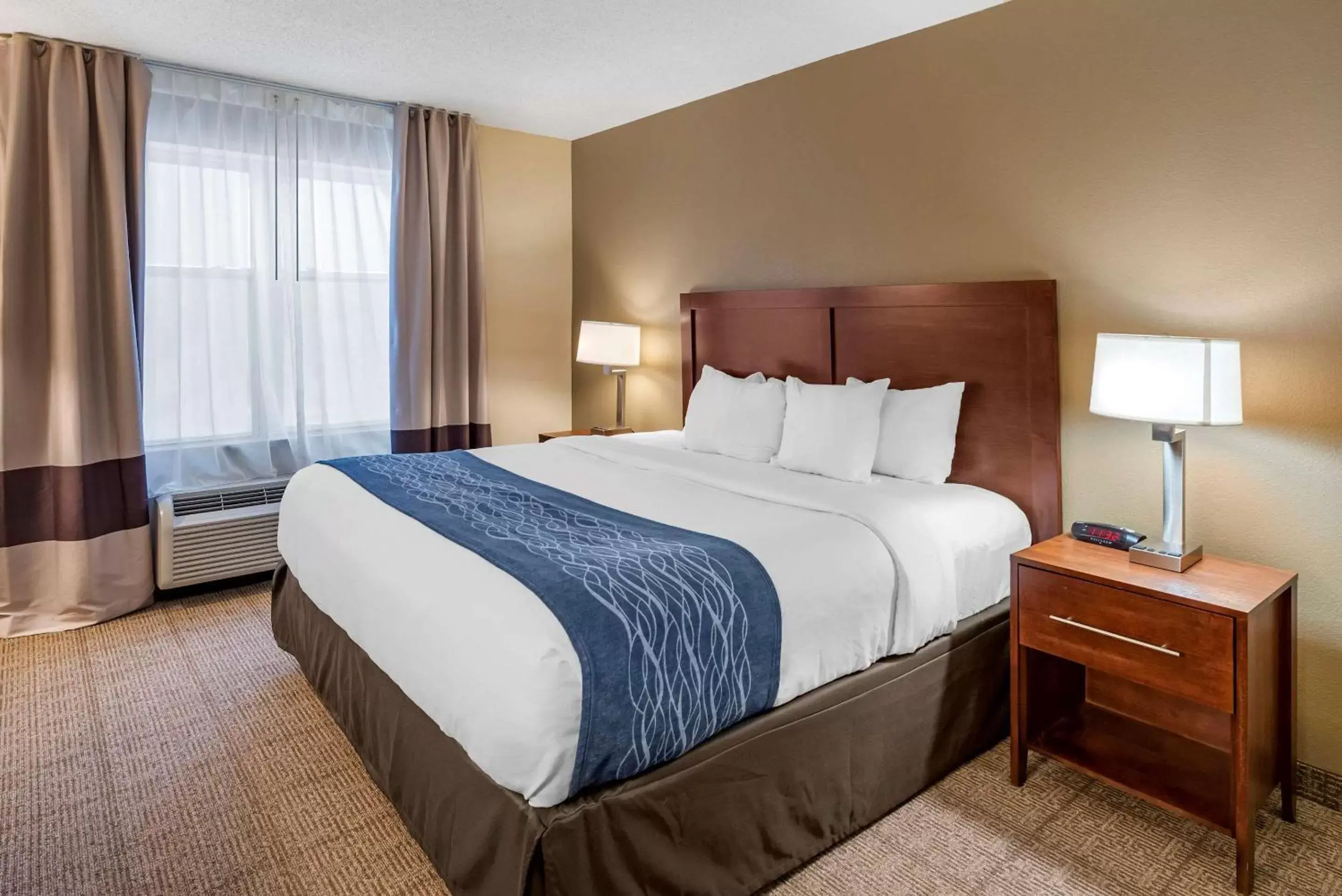 Photo of the whole room, Bed in Comfort Inn & Suites Virginia Beach-Norfolk Airport