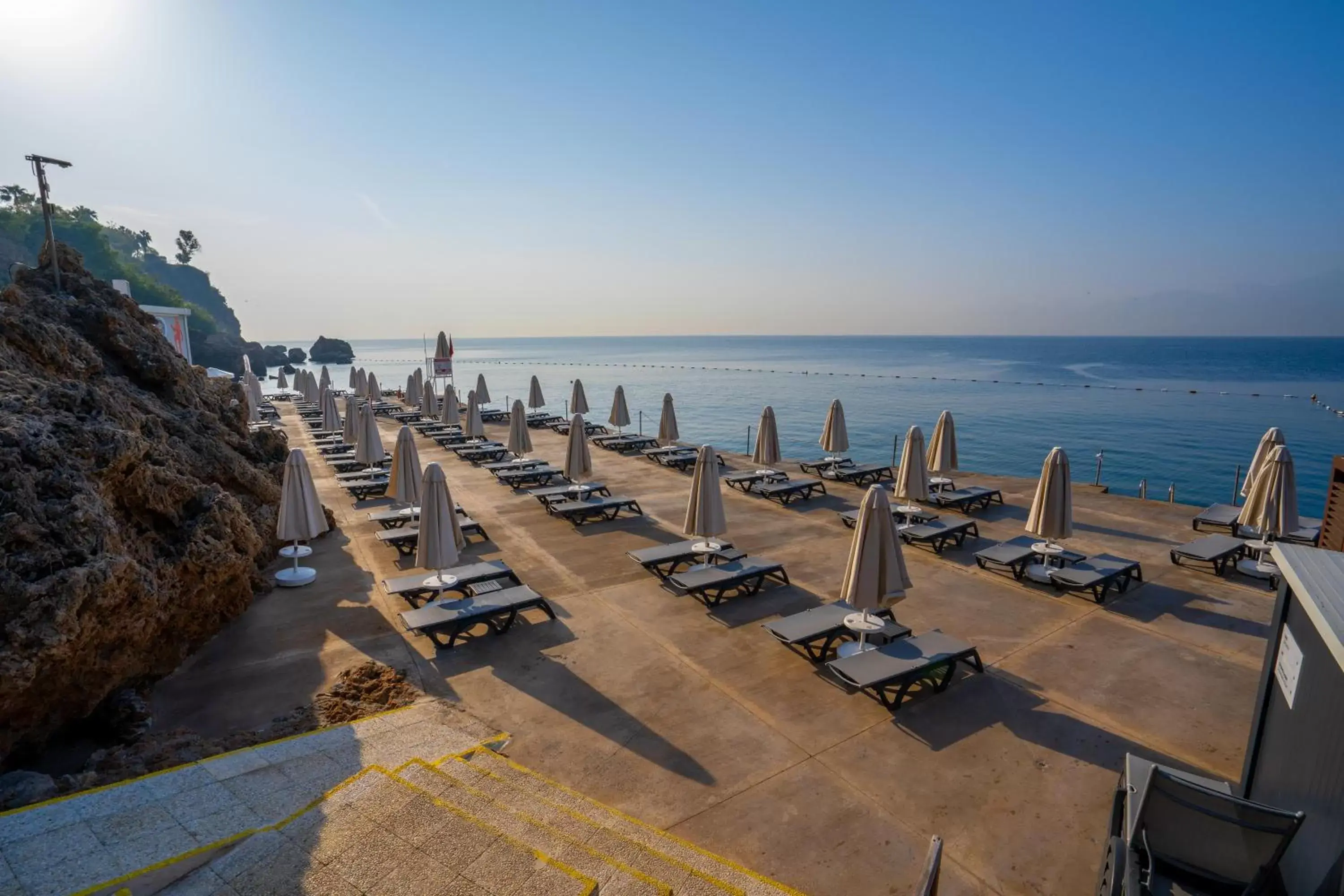 Beach in Akra Hotel