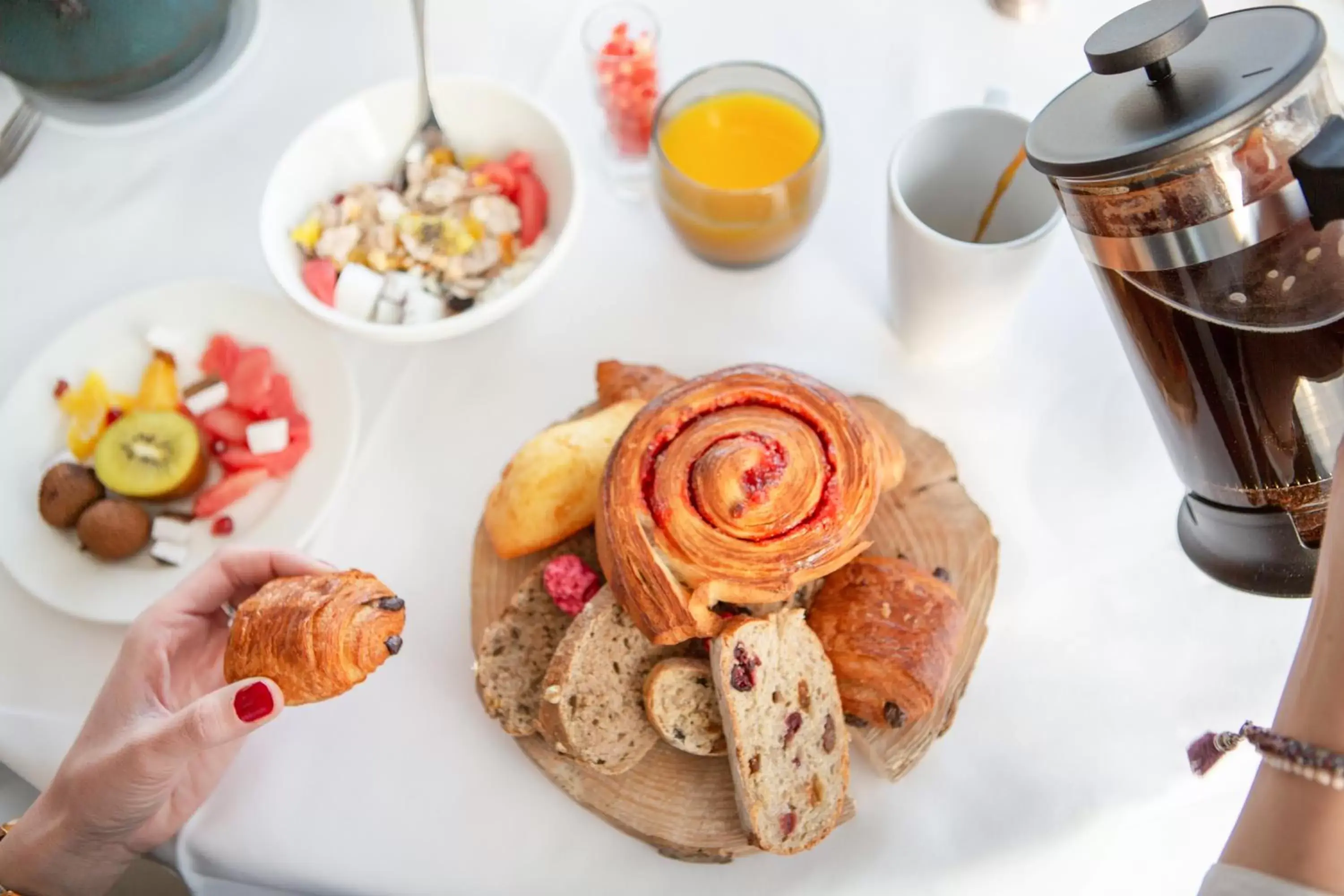 Breakfast in Sofitel Auckland Viaduct Harbour