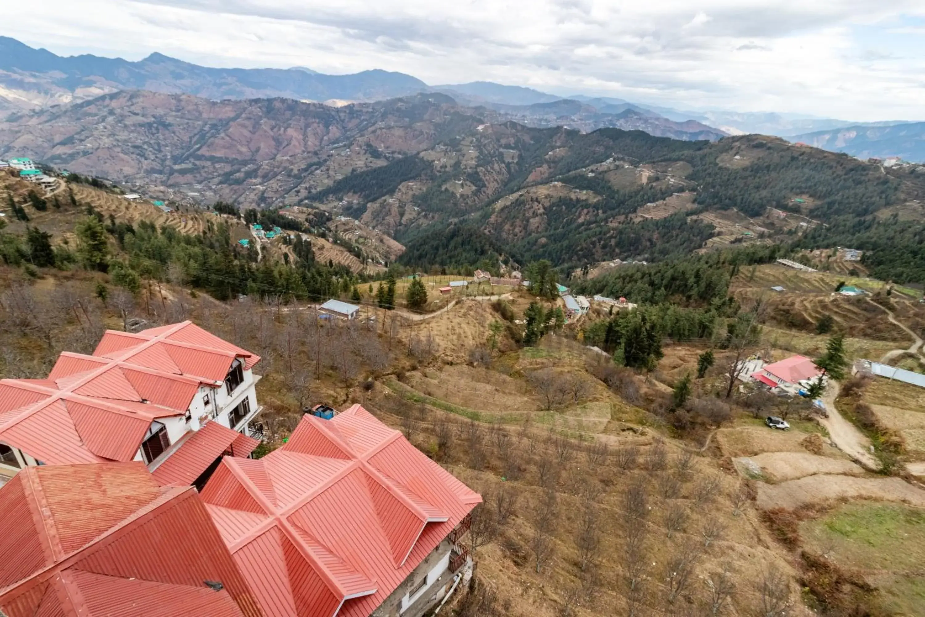 View (from property/room), Bird's-eye View in Treebo Trend Snow View Resort