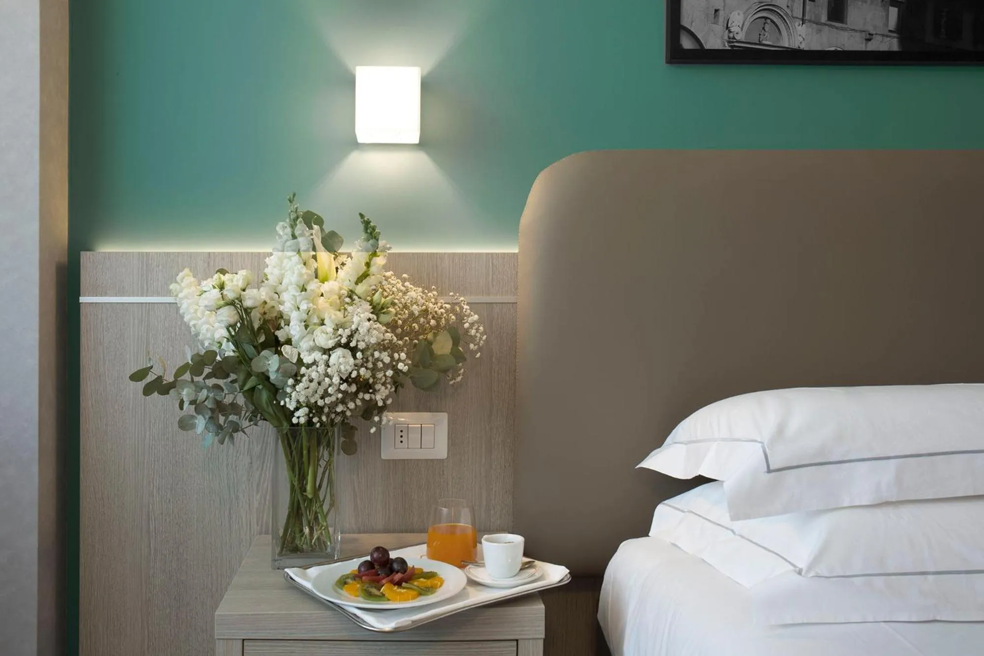 Food and drinks, Bed in Hotel Raffaello