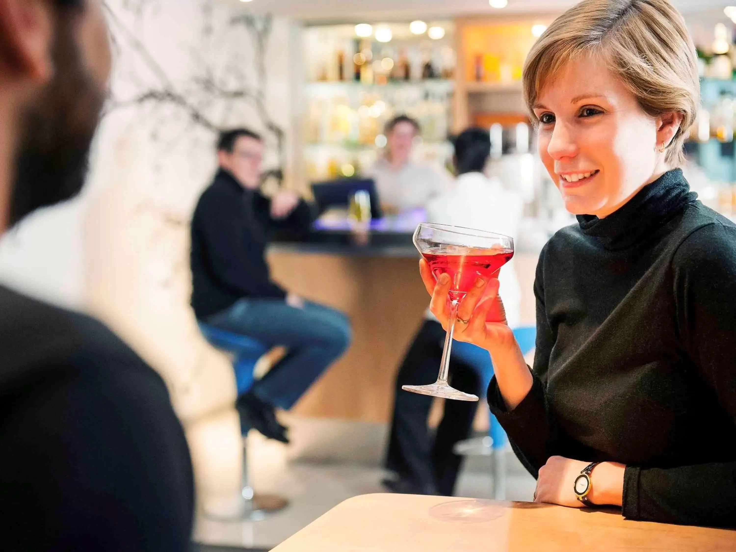 Lounge or bar in Novotel Lille Centre Grand Place