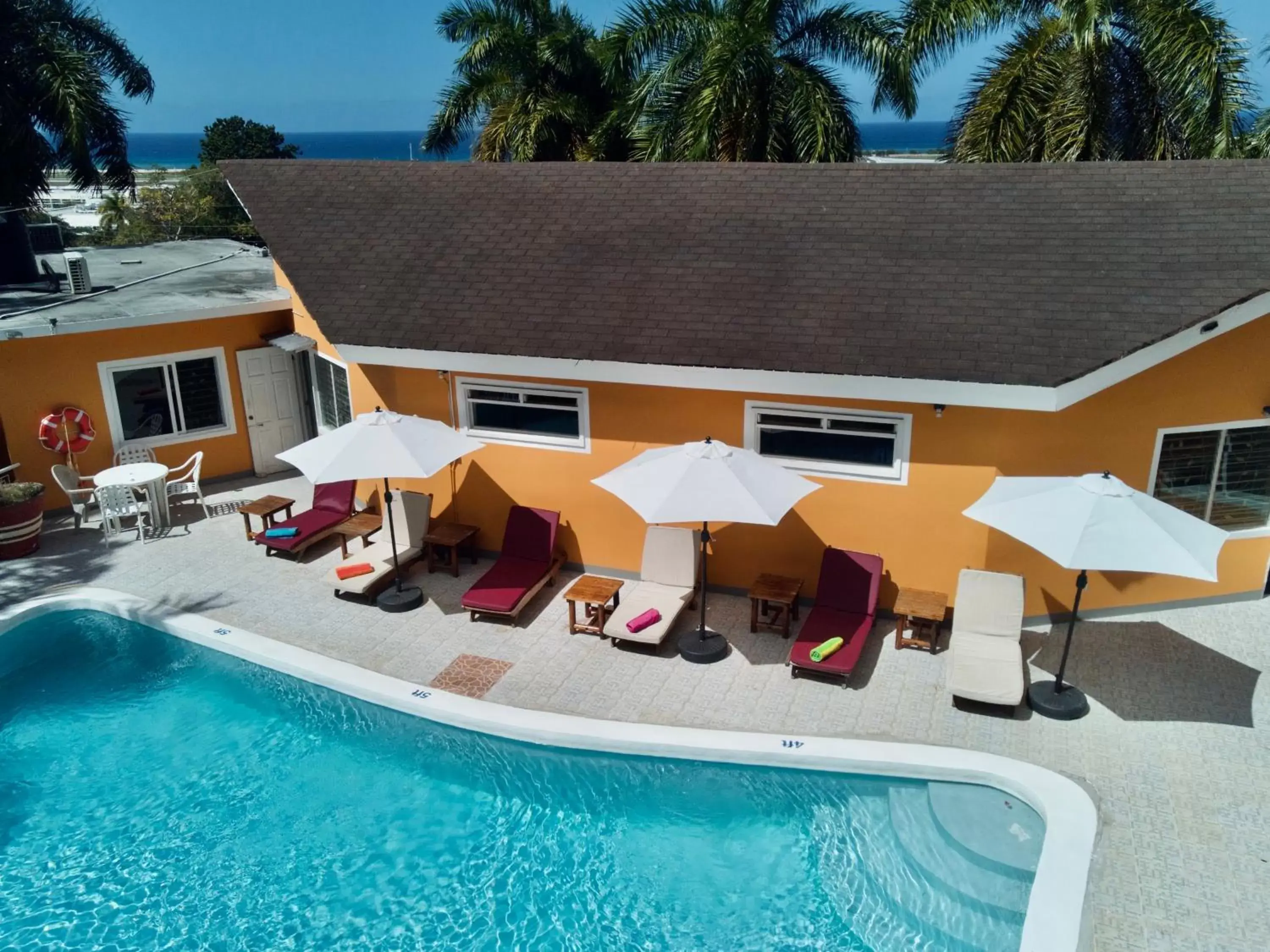 Swimming pool, Pool View in The Blue Orchid B&B