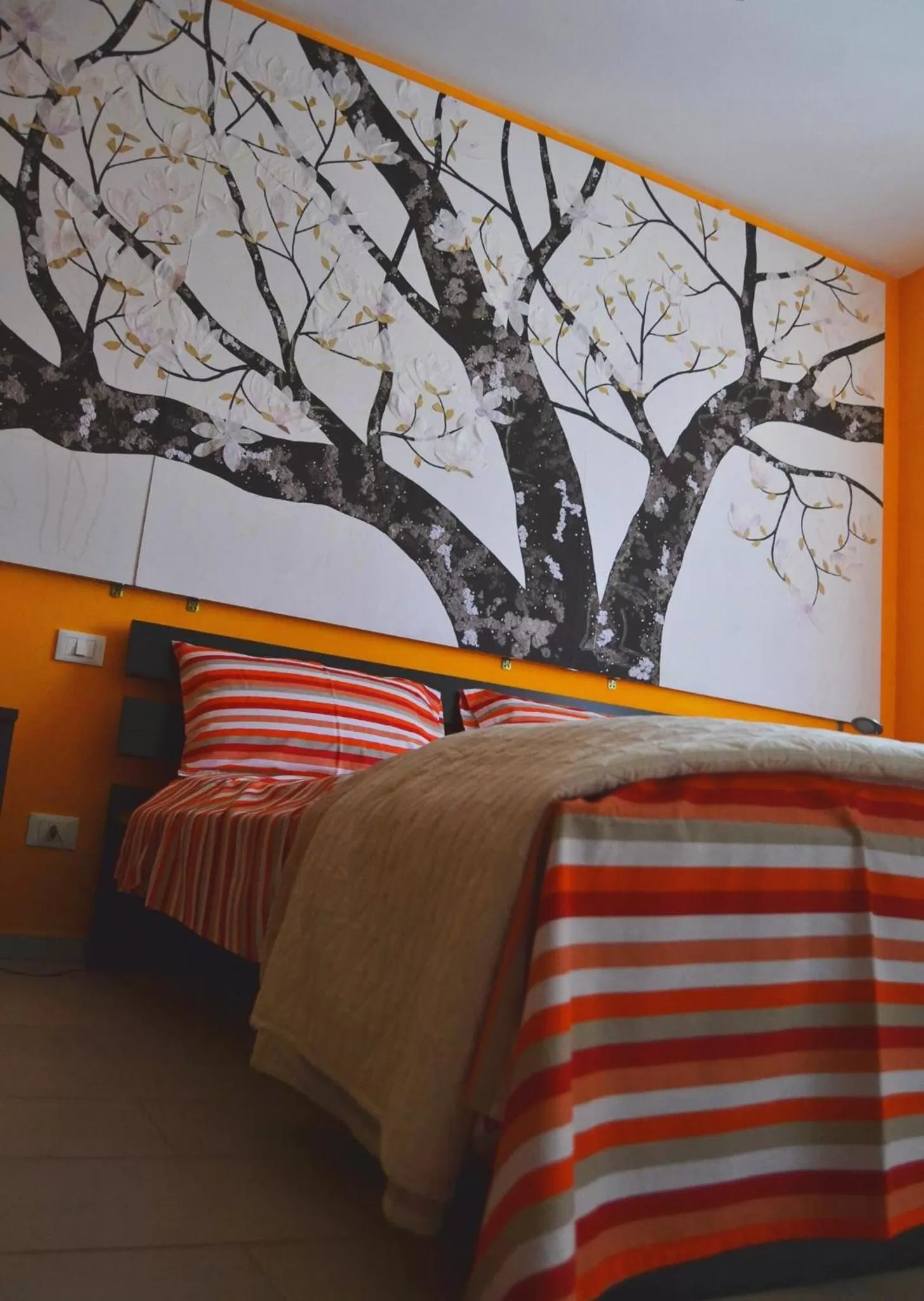 Bed in B&B La Casa d'Artista