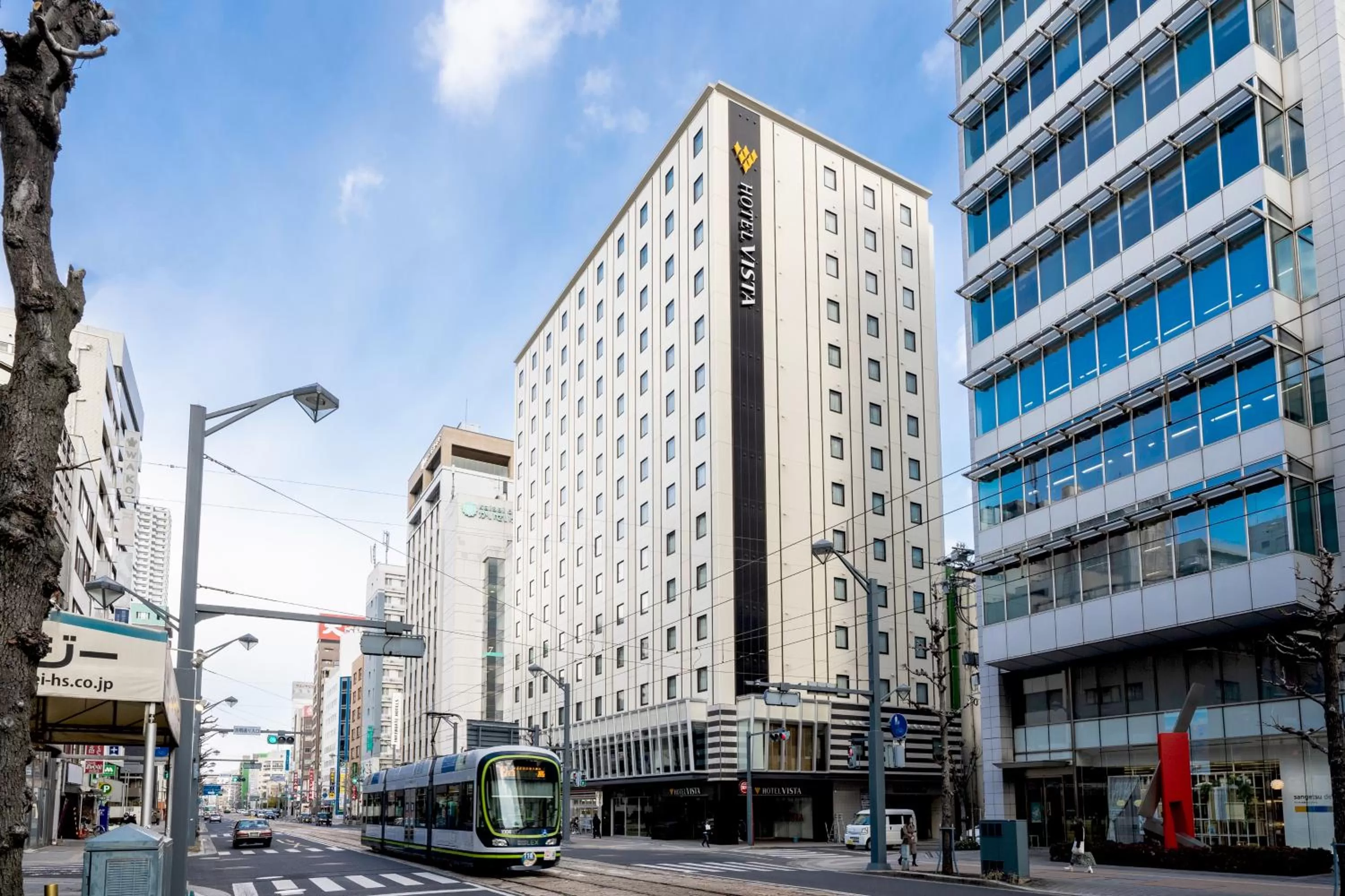 Property building in Hotel Vista Hiroshima