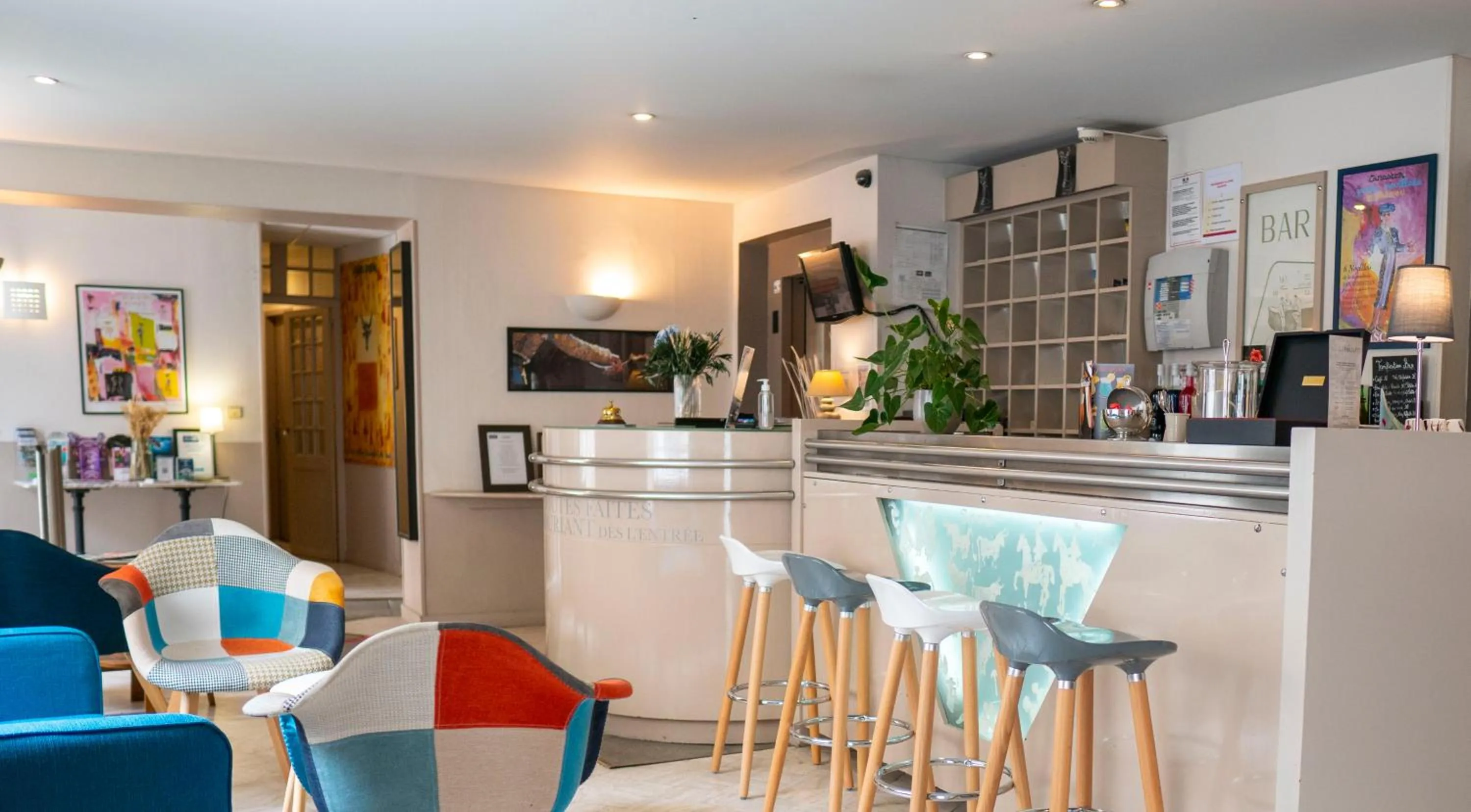 Lobby or reception in Plazza Hotel