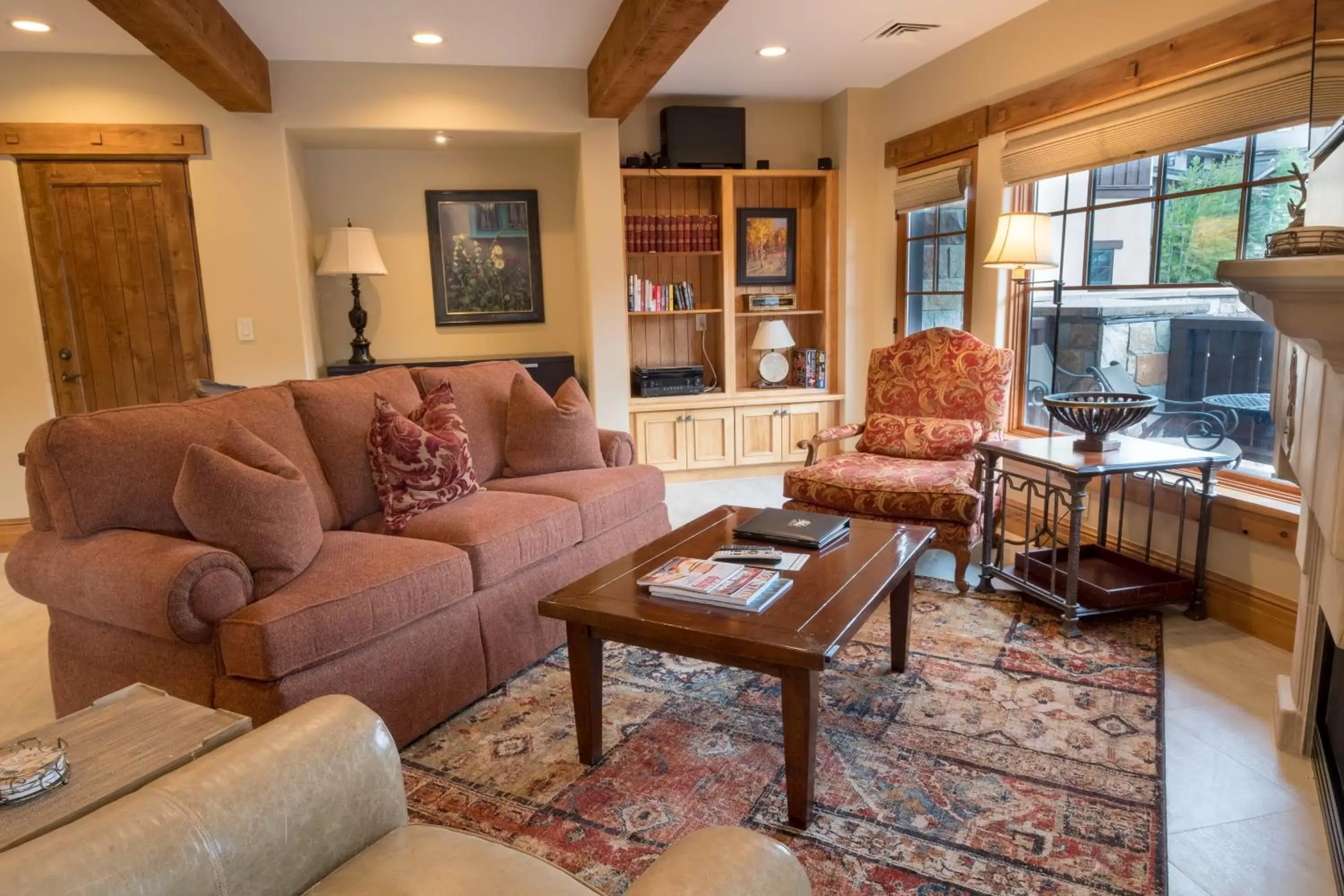 Seating Area in The Chateaux Deer Valley