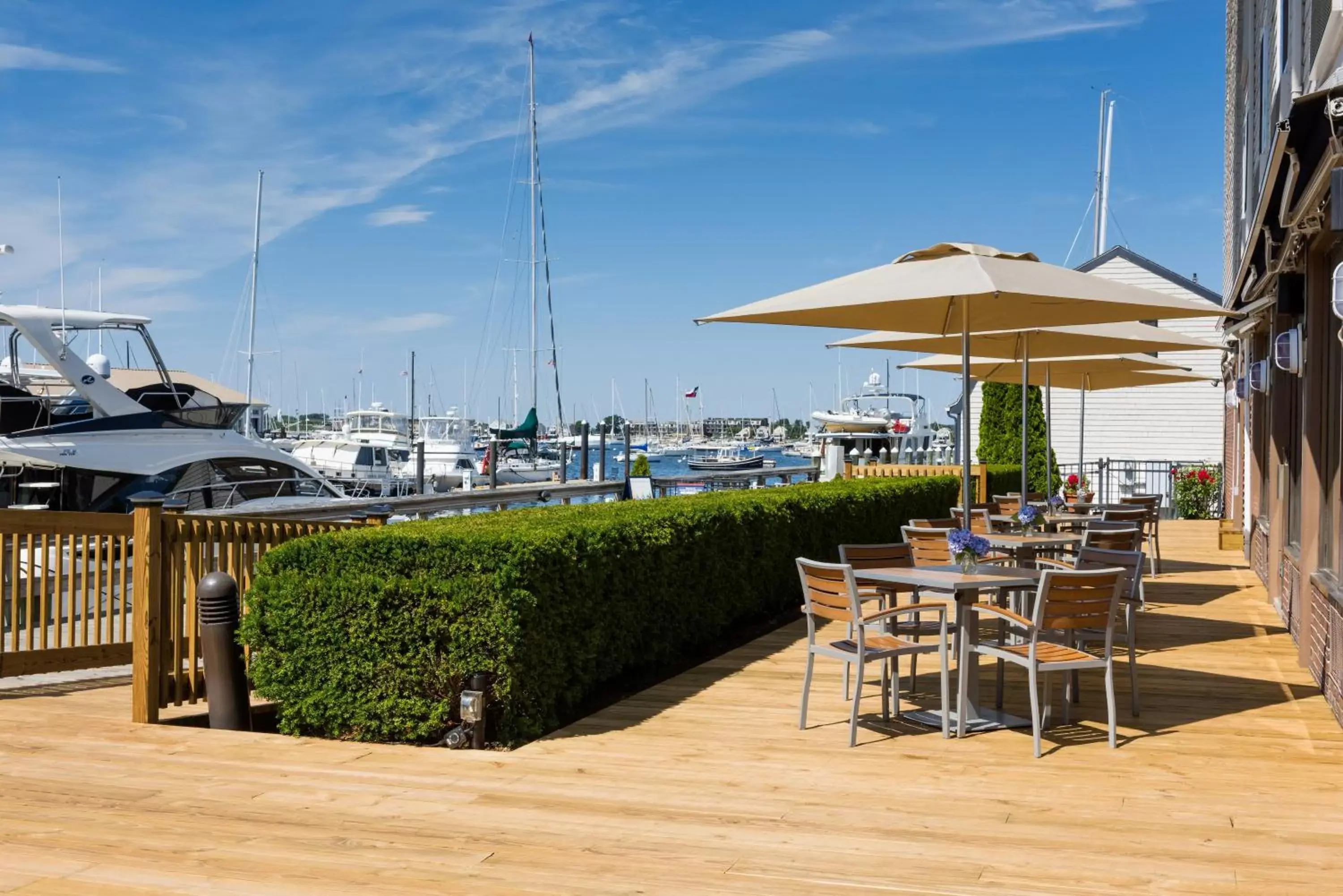 Balcony/Terrace in The Newport Harbor Hotel & Marina