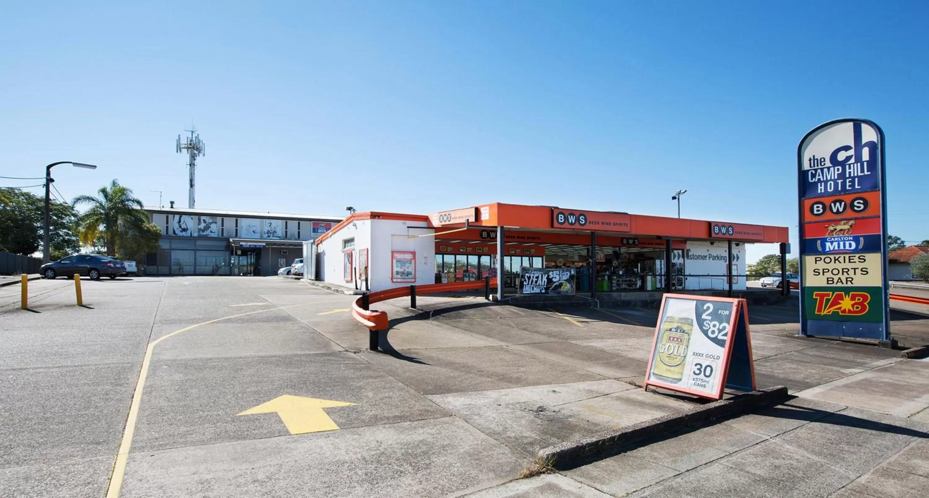 Restaurant/places to eat in Nightcap at Camp Hill Hotel