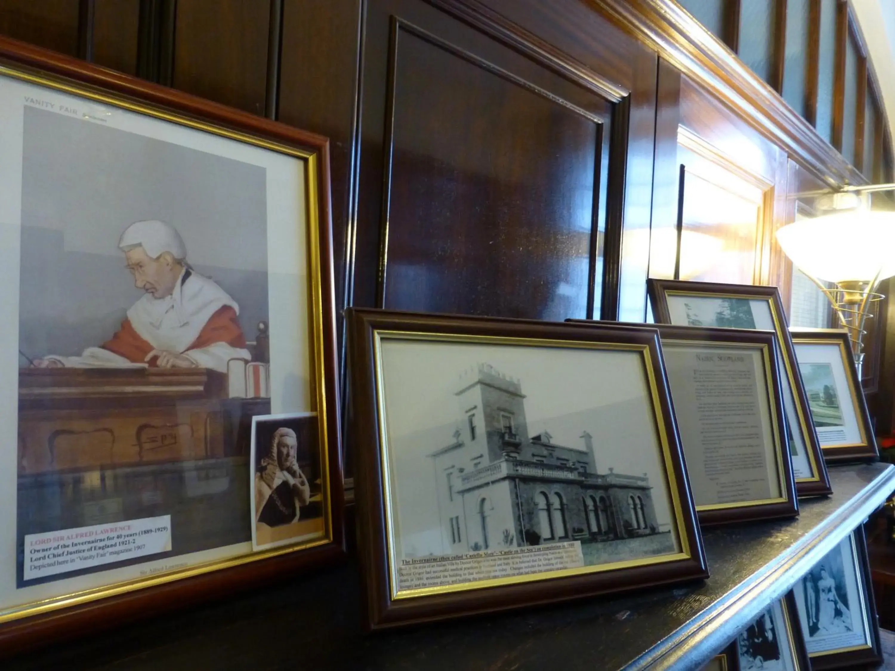 Decorative detail in Invernairne Guest House