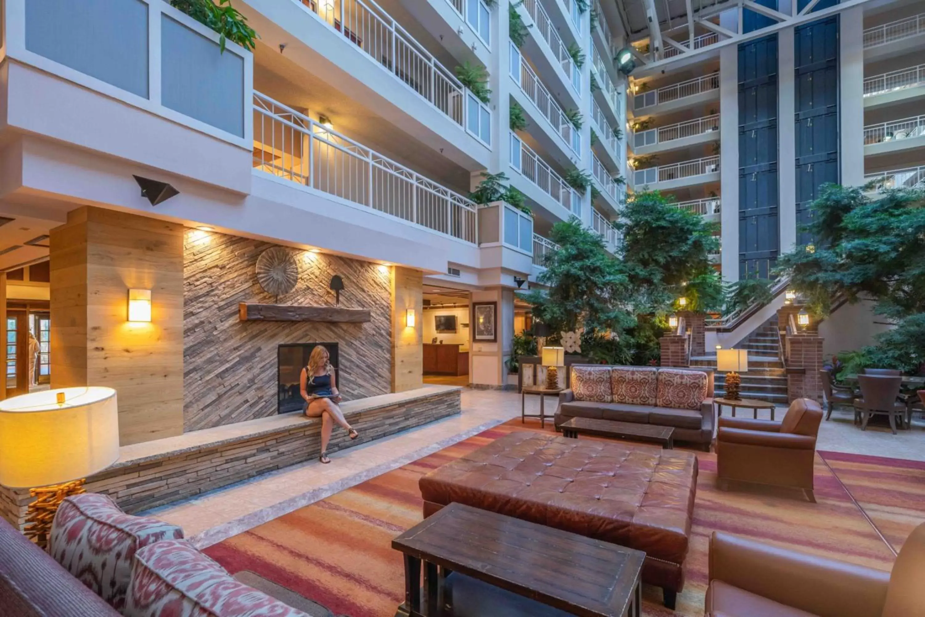 Lobby or reception in Lake Tahoe Resort Hotel