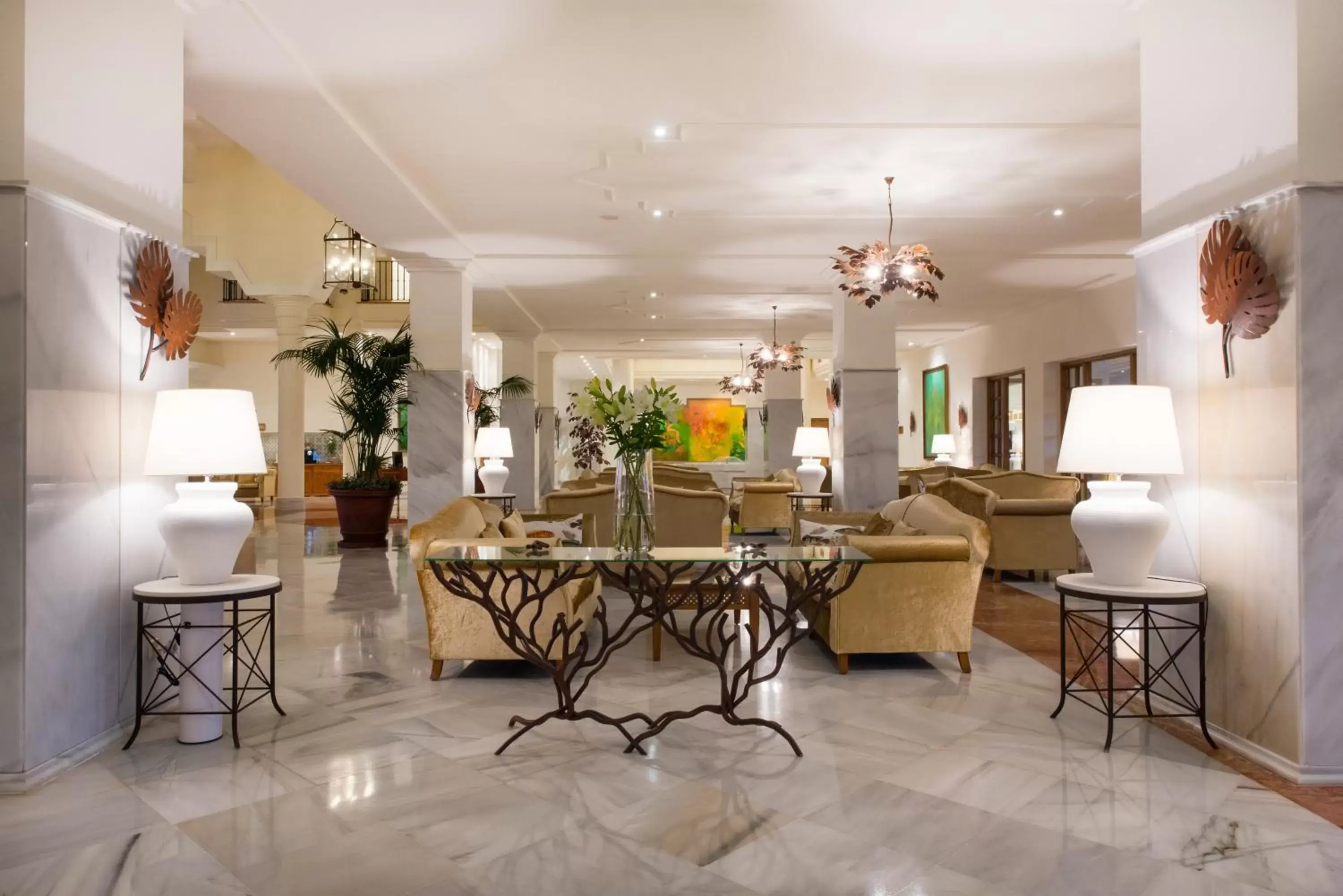 Lobby or reception in Iberostar Selection Andalucia Playa Lobby or reception in Iberostar Selection Andalucia Playa