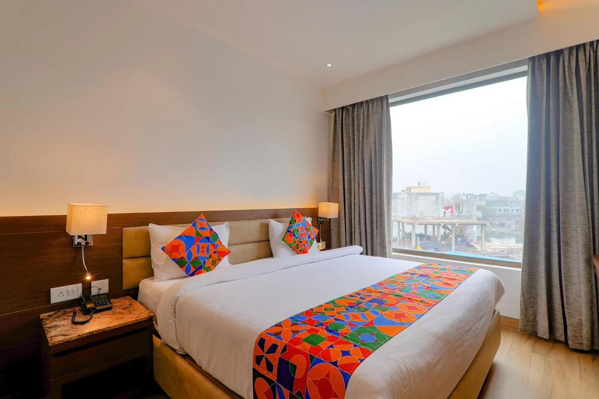 Bedroom, Bed in FabHotel Aurelia Grand