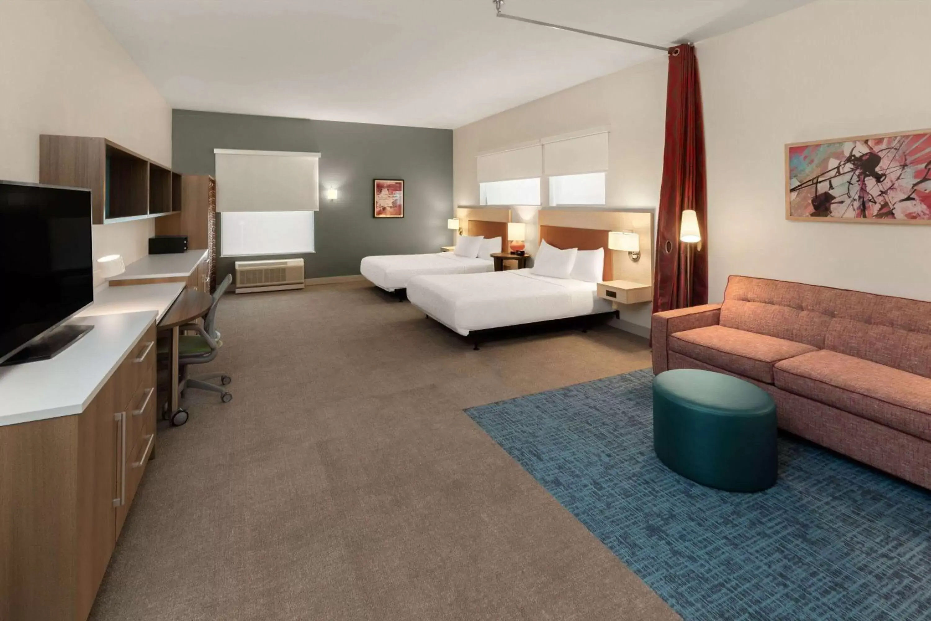 Bed in Hawthorn Inn & Suites by Wyndham Kingwood Houston