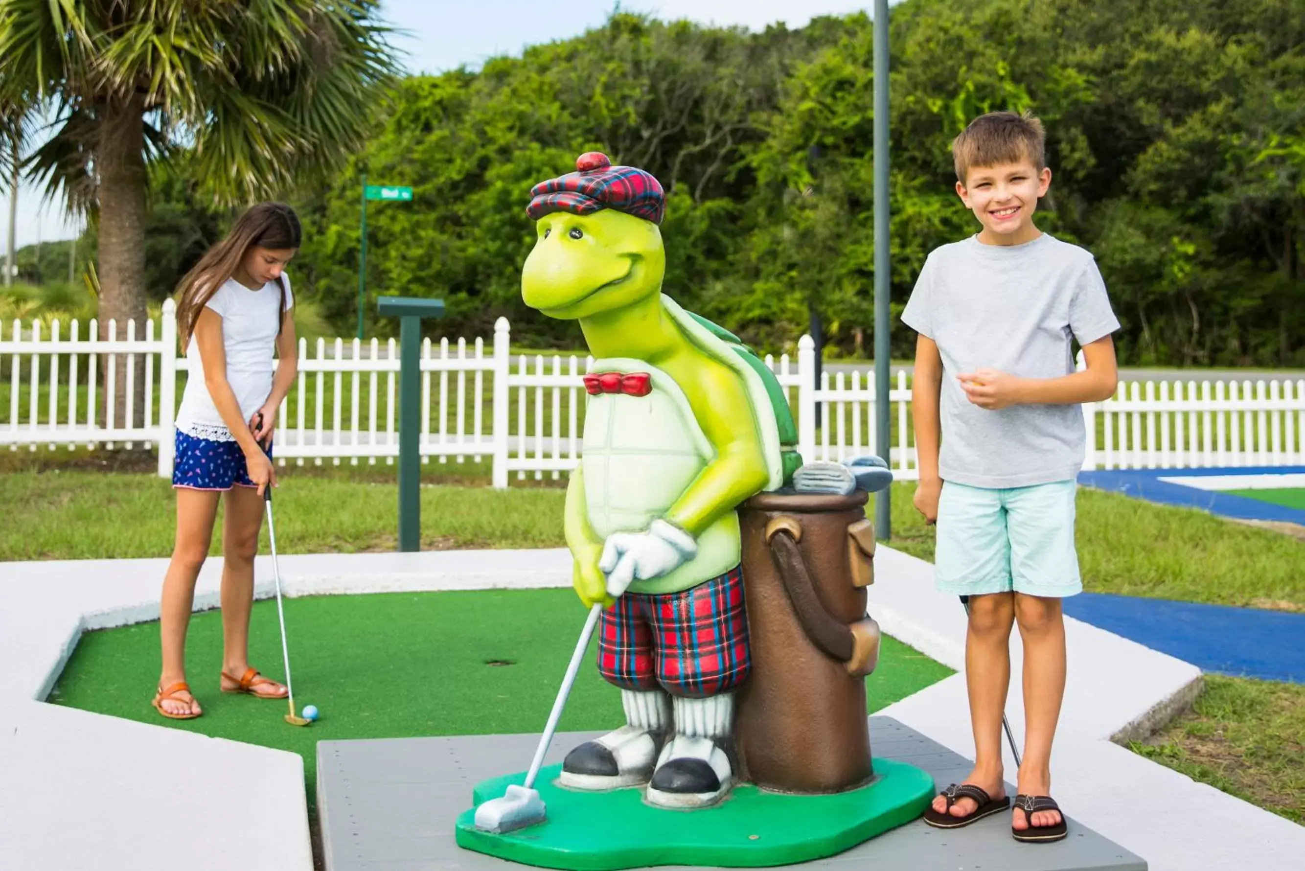 Minigolf in Jekyll Ocean Club Resort