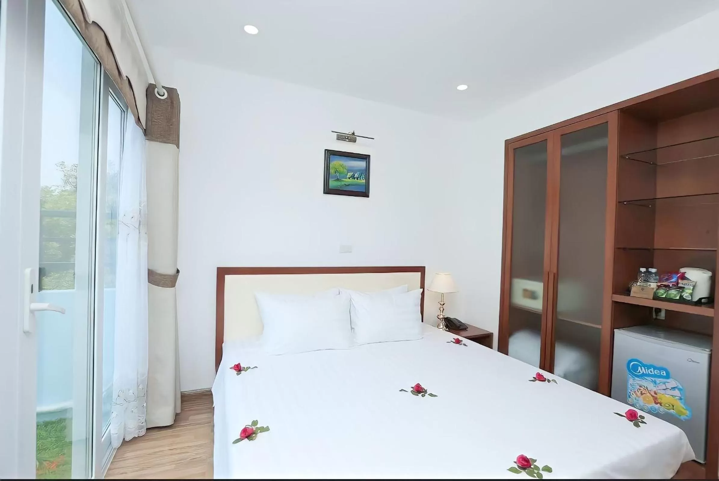 Bed in Hanoi Old Quarter Hotel