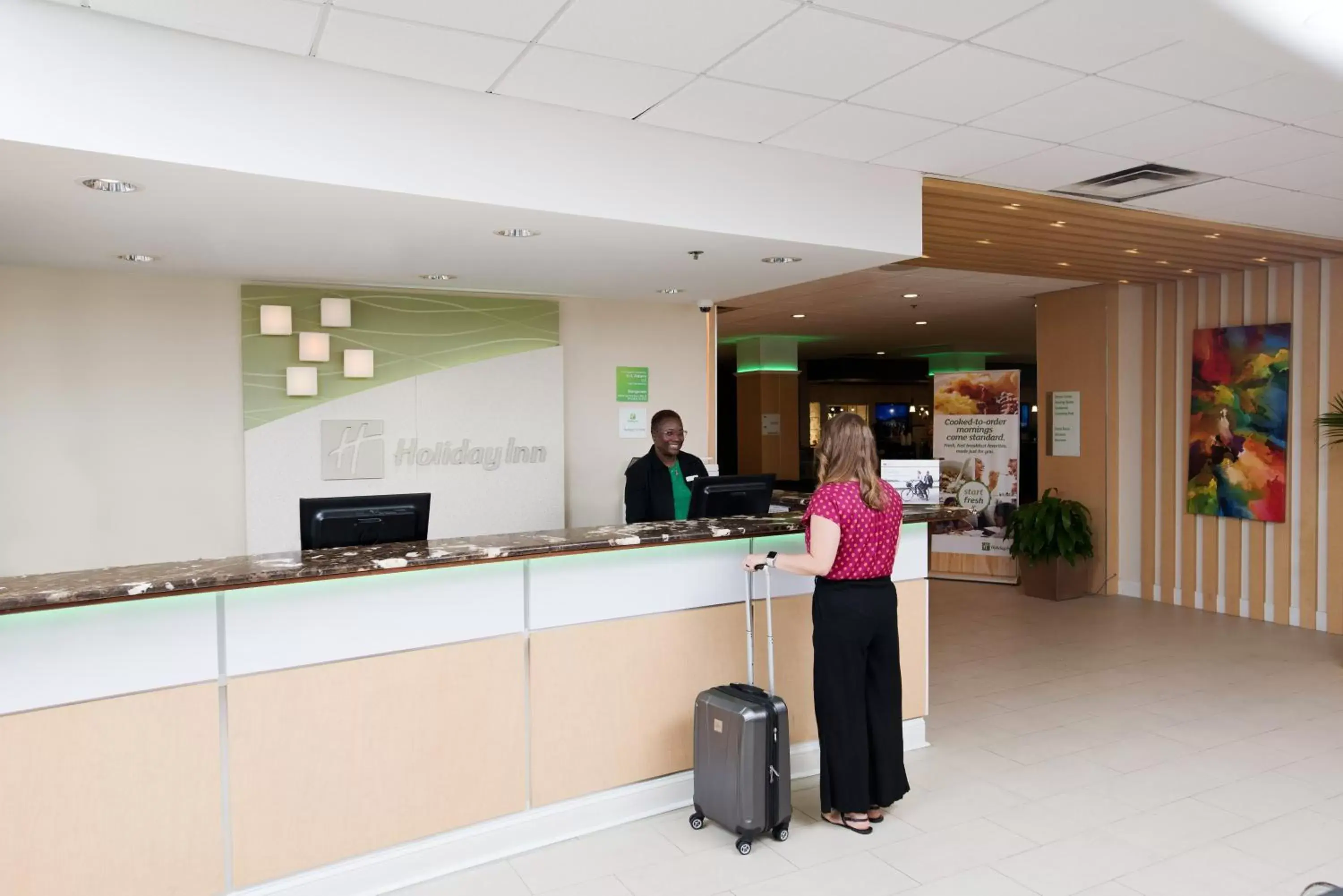 Property building, Lobby/Reception in Holiday Inn Birmingham-Airport, an IHG Hotel