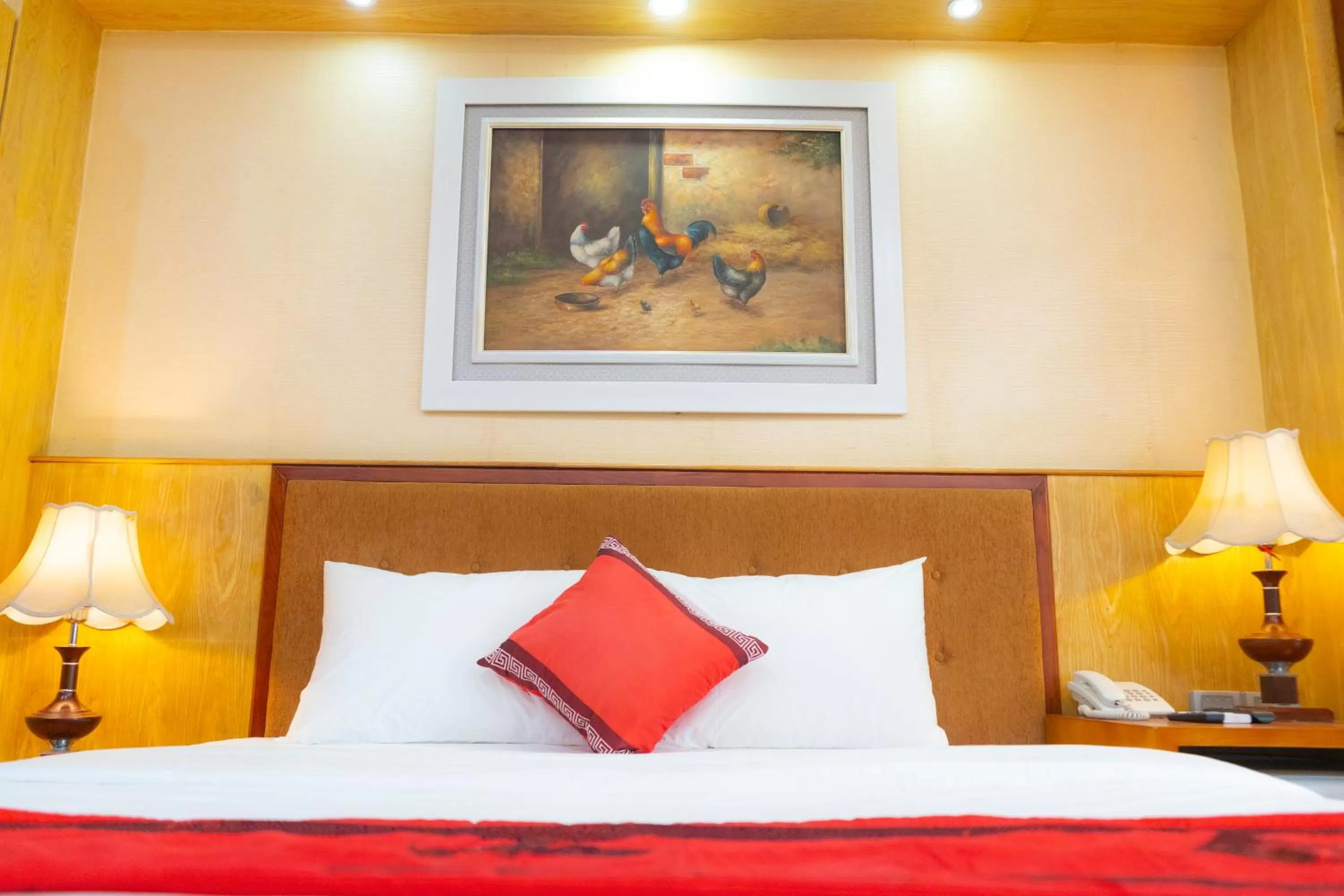 Bed in Moon Hotel Cau Giay